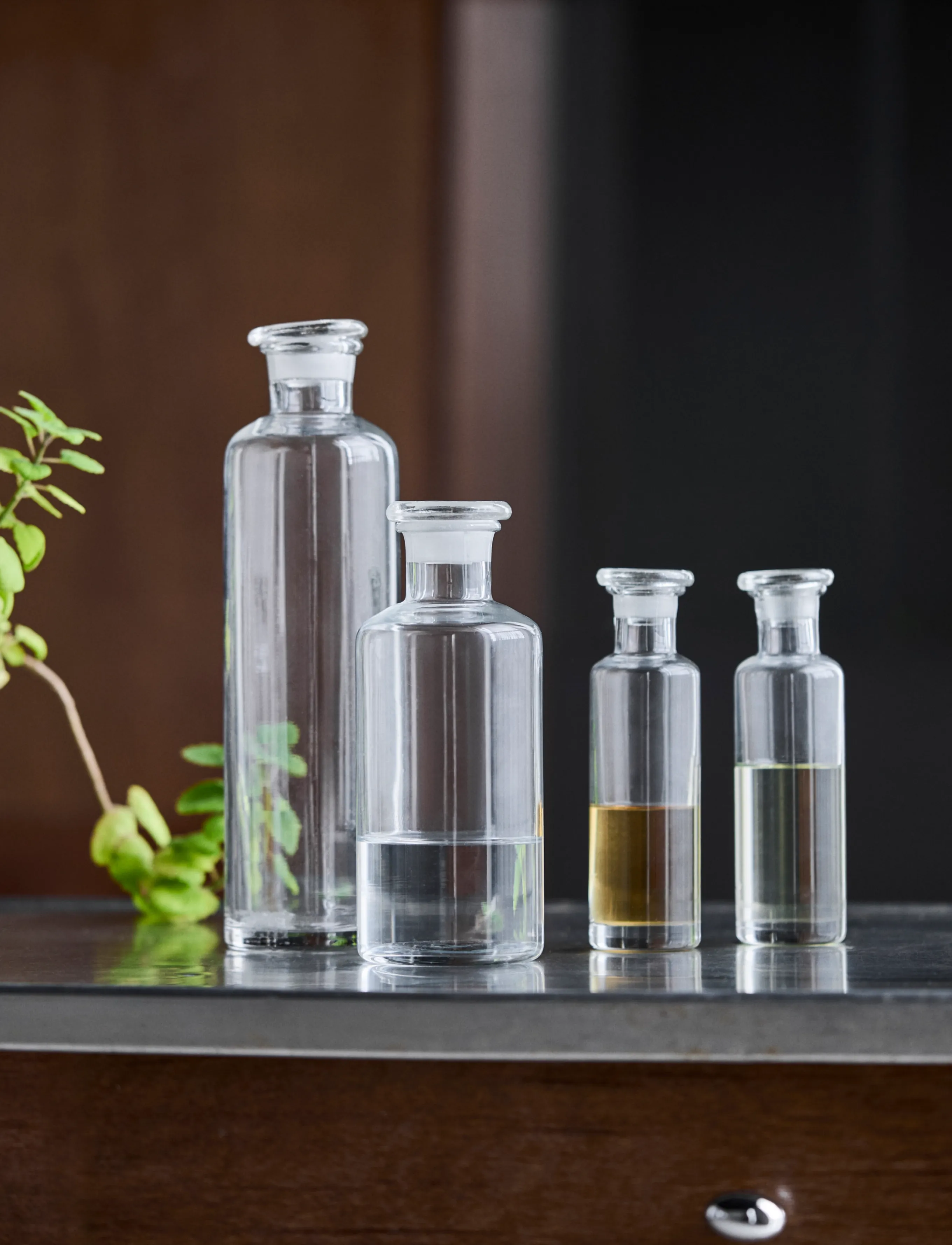 house doctor - Bottle, HDFarma, Clear - køkkenkrukker - clear - 2