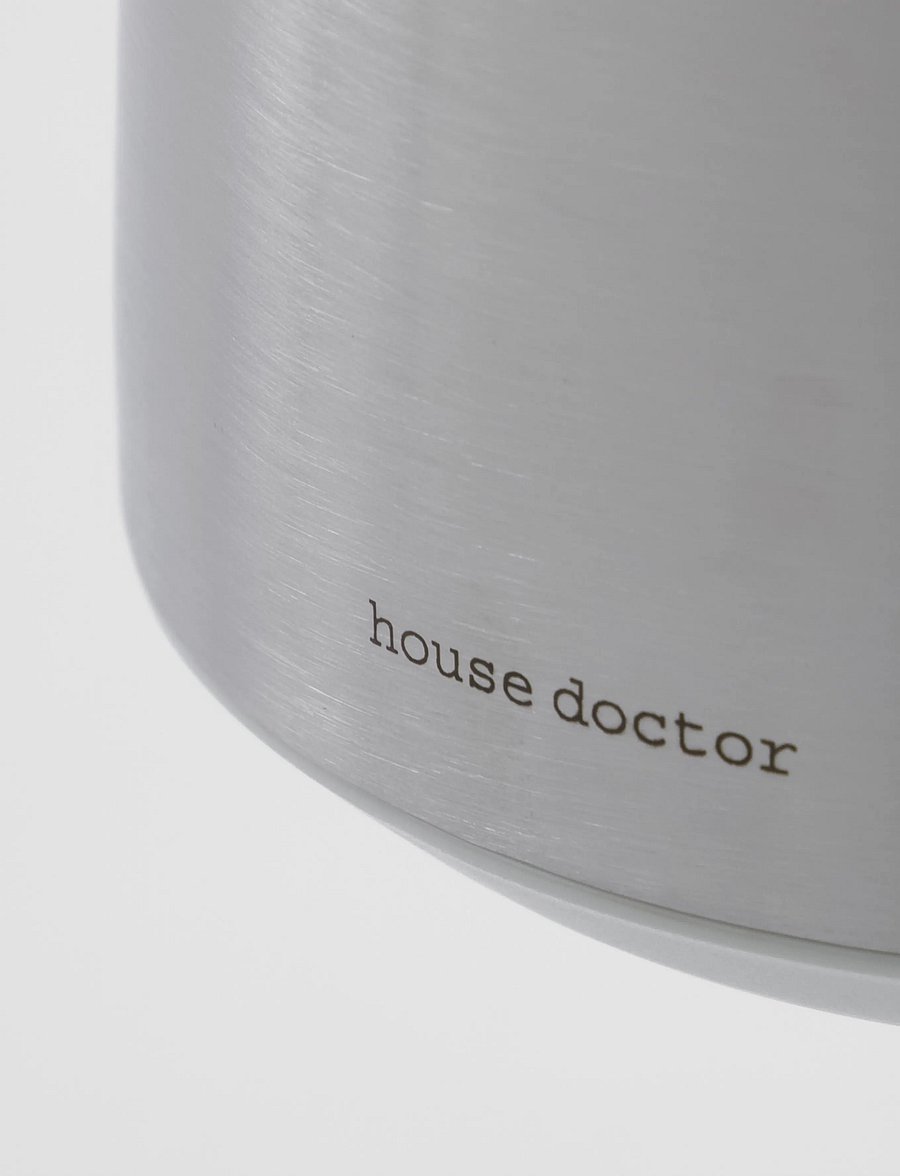 house doctor - Thermos, HDCole, Silver, Off-white - termopudelid - silver - 2