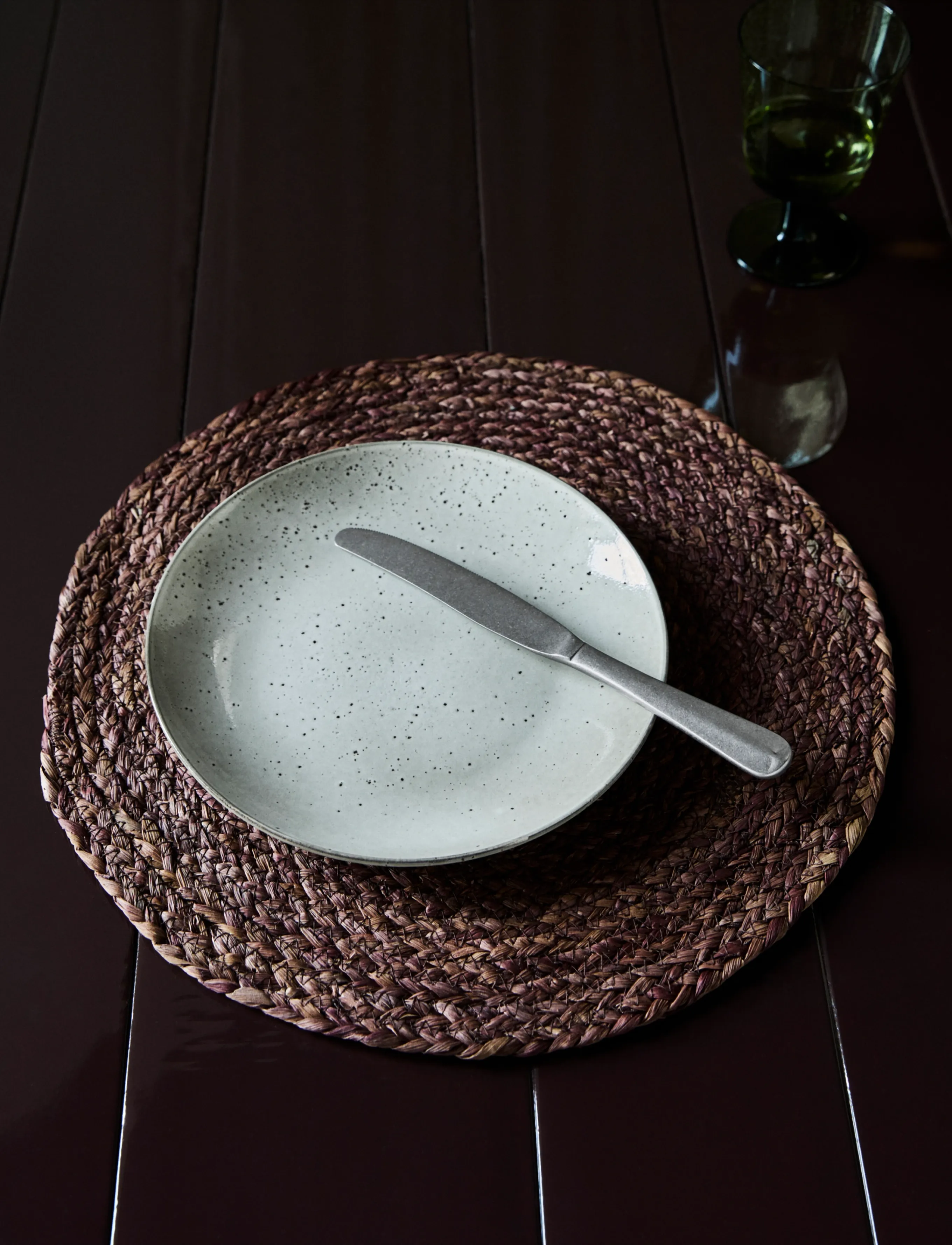 house doctor - Placemat, HDCircle, Rose taupe - platzdeckchen - rose taupe - 2