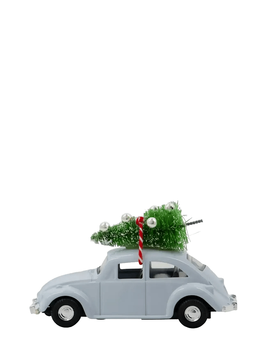 house doctor - Decoration, HDMini Xmas car, Light - blue - 1
