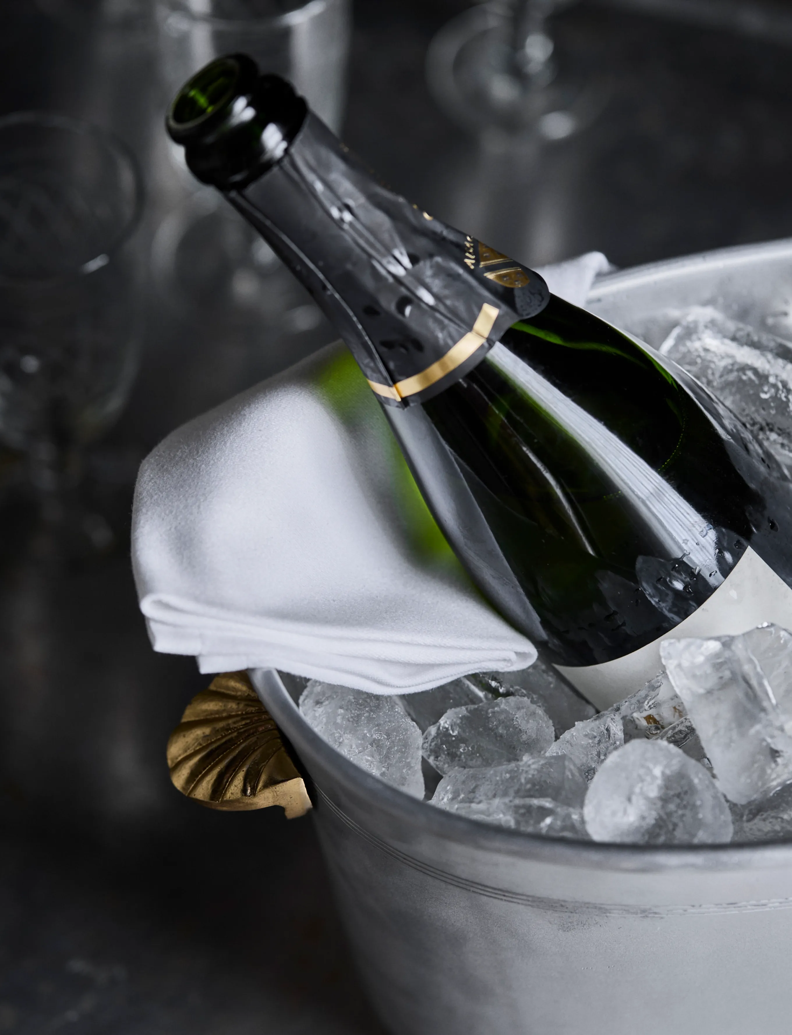 house doctor - Wine cooler, HDVind, Antique silver - flaskekølere - antique silver finish - 3