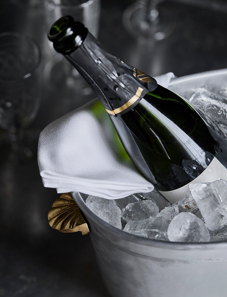 house doctor - Wine cooler, HDVind, Antique silver - butelių aušintuvai - antique silver finish - 3
