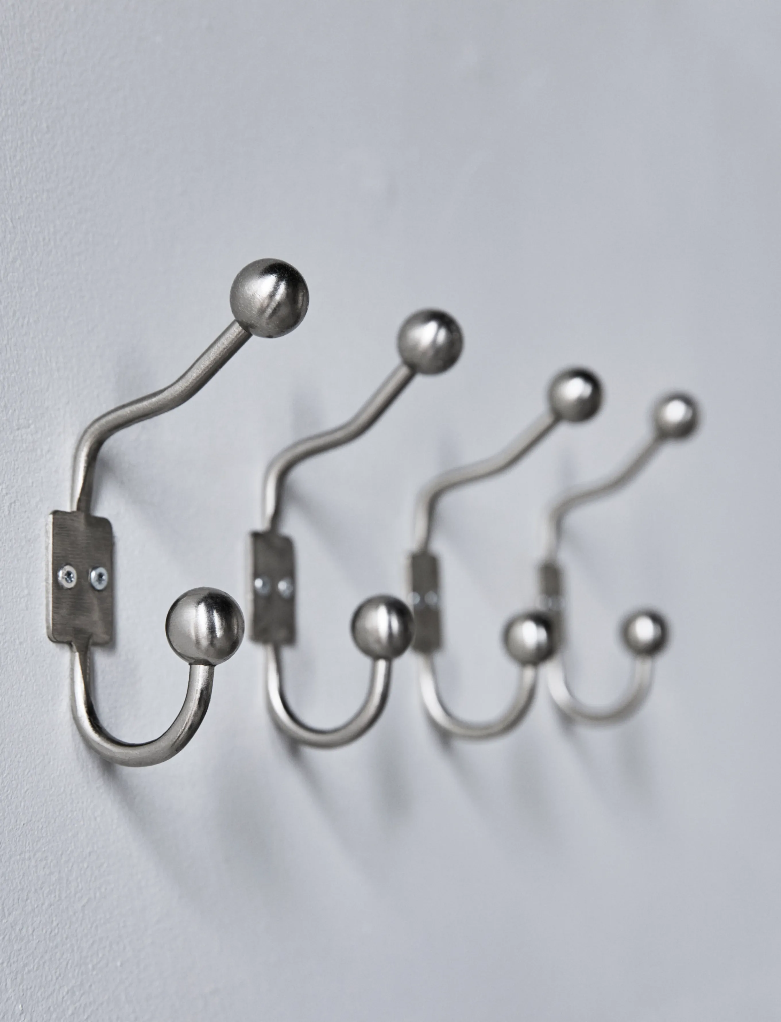 house doctor - Hooks, HDBall, Silver finish - silver finish - 0