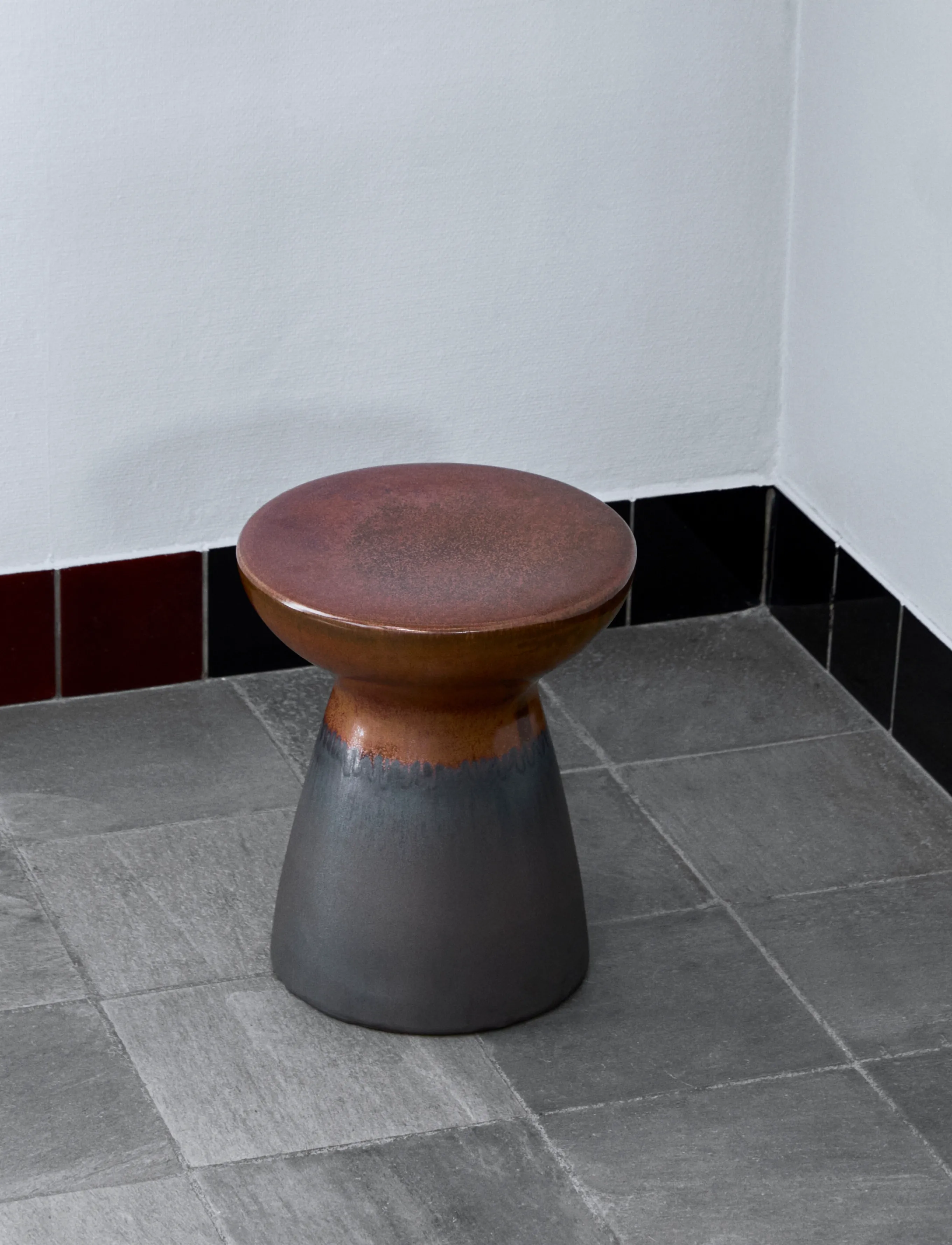 house doctor - Side table, HDPablo, Copper, Dark g - sivupöydät ja pienet pöydät - copper - 0