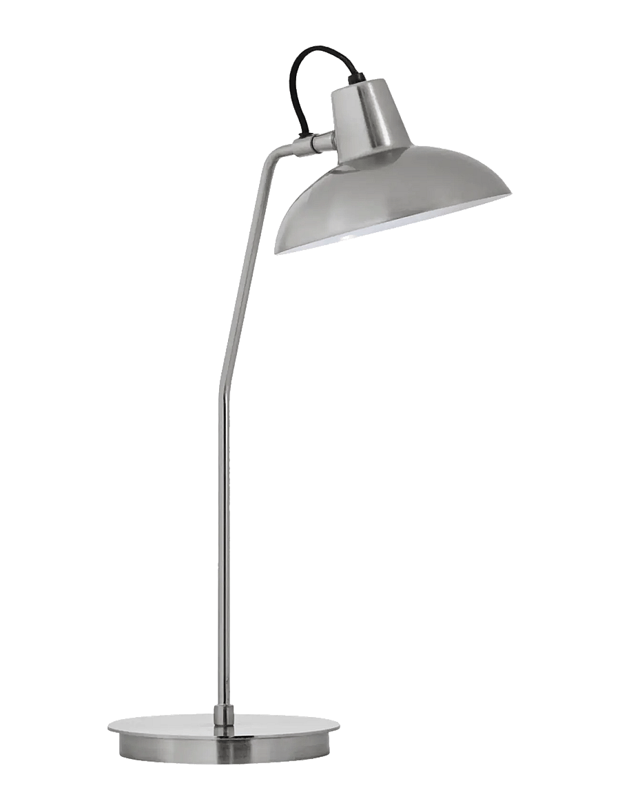 house doctor - Table lamp, HDDesk, Brushed silver - schreibtisch- & tischlampen - brushed silver finish - 1