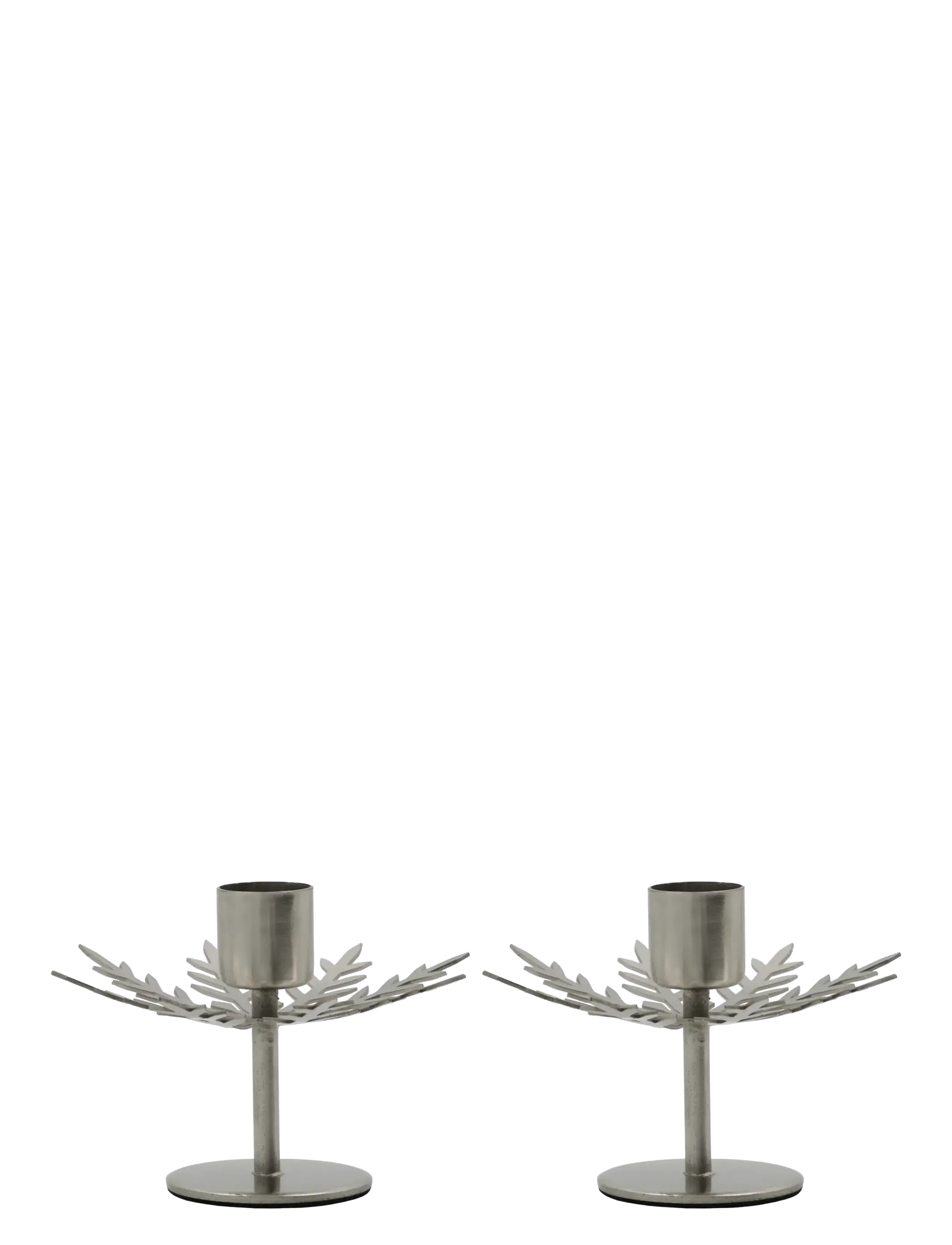 house doctor Candle holder, HDSnowflake, Silver - Interior - SILVER / silver