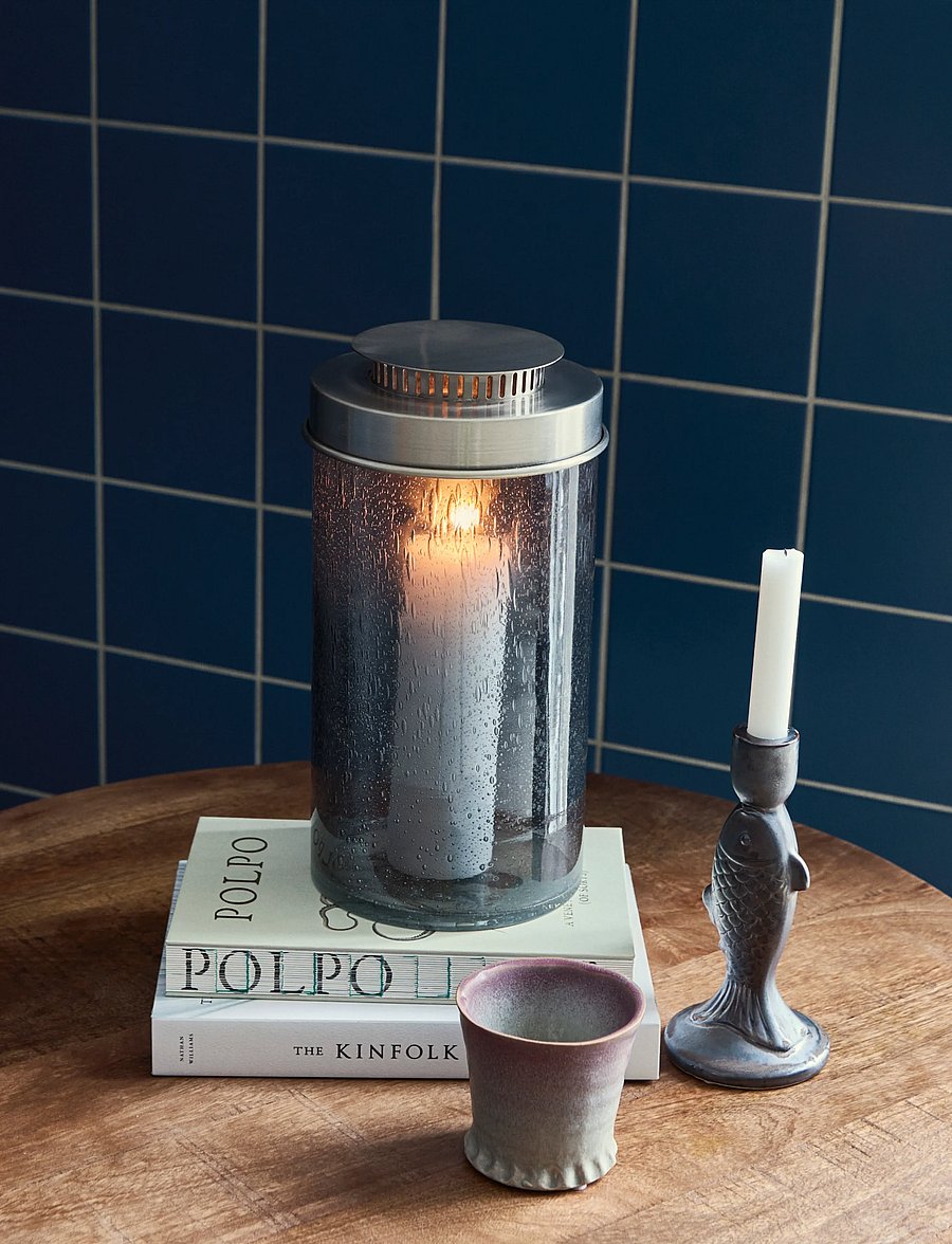 house doctor - Lantern, HDOmay, Grey - iekštelpu laternas - grey - 0