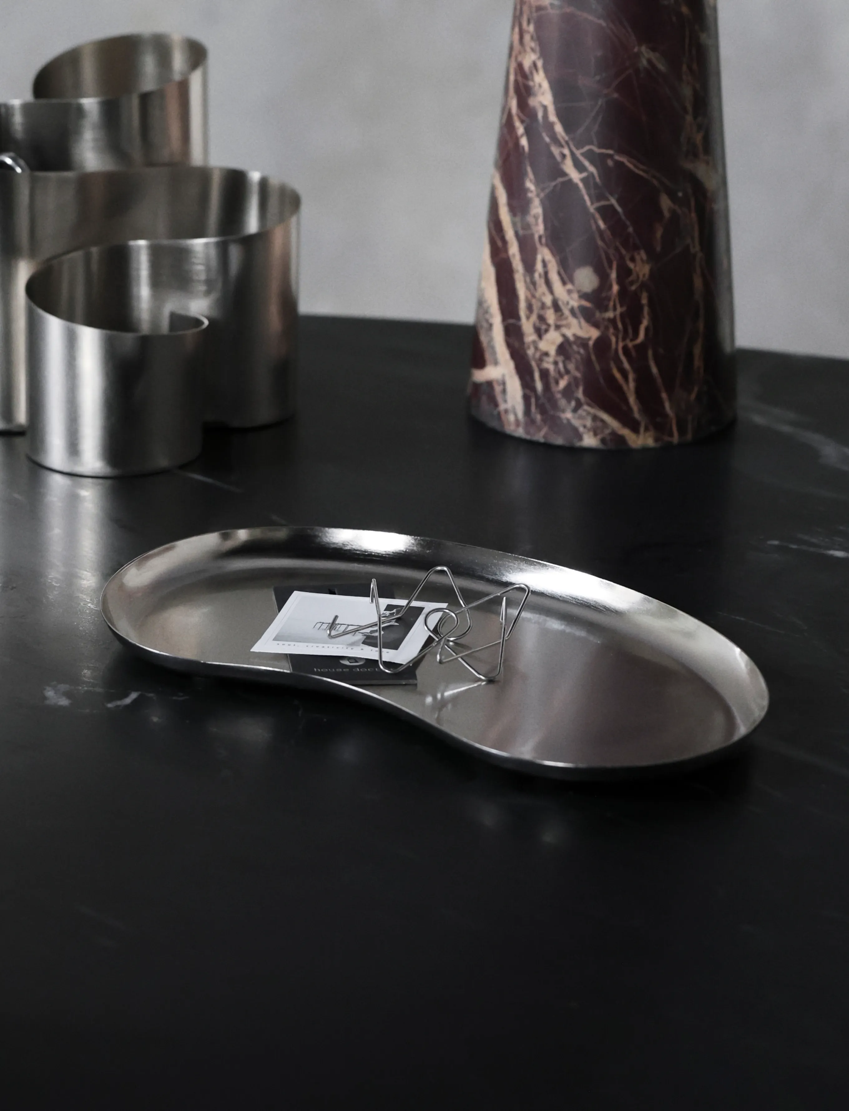 house doctor - Tray, HDOsea, Silver finish - madalaimad hinnad - silver finish - 1