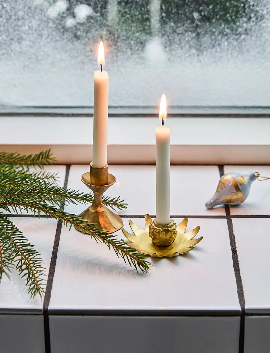 house doctor - Candle holder, HDStarry, Antique br - die niedrigsten preise - gold - 1