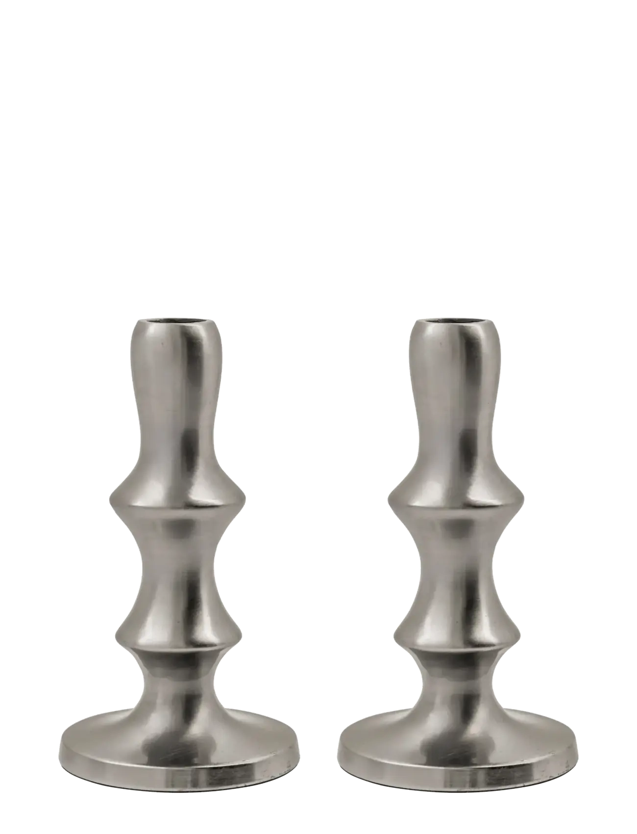 house doctor Candle stand, HDReese, Silver finis - Interiør - SILVER FINISH / silver