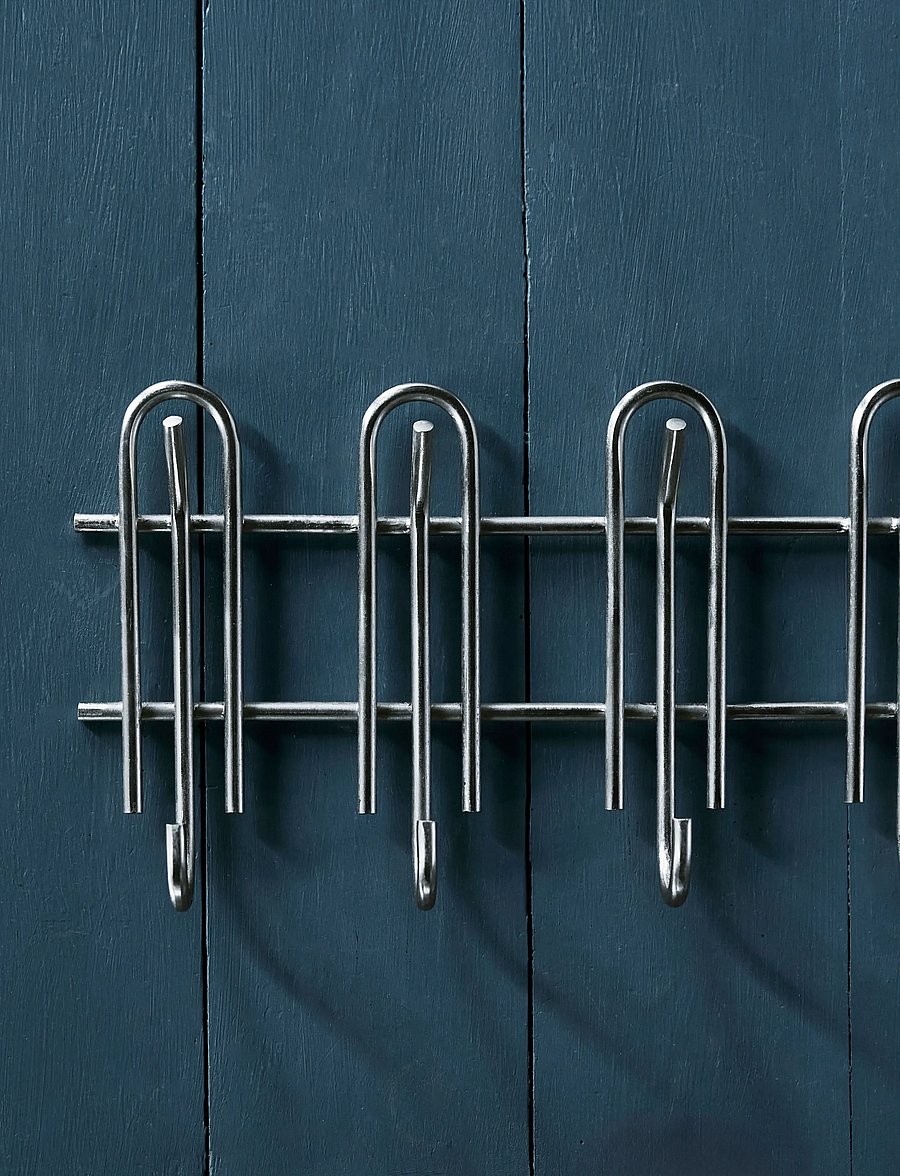 house doctor - Rack, HDCleo, Silver finish - drēbju āķi - silver finish - 0