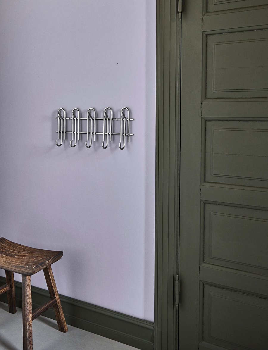 house doctor - Rack, HDCleo, Silver finish - drēbju āķi - silver finish - 2