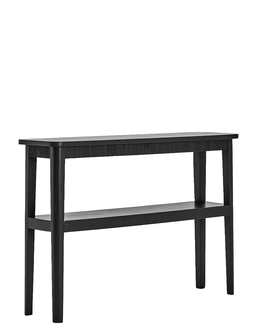 house doctor - Console table, HDBalance, Black - rašomieji stalai - black - 1