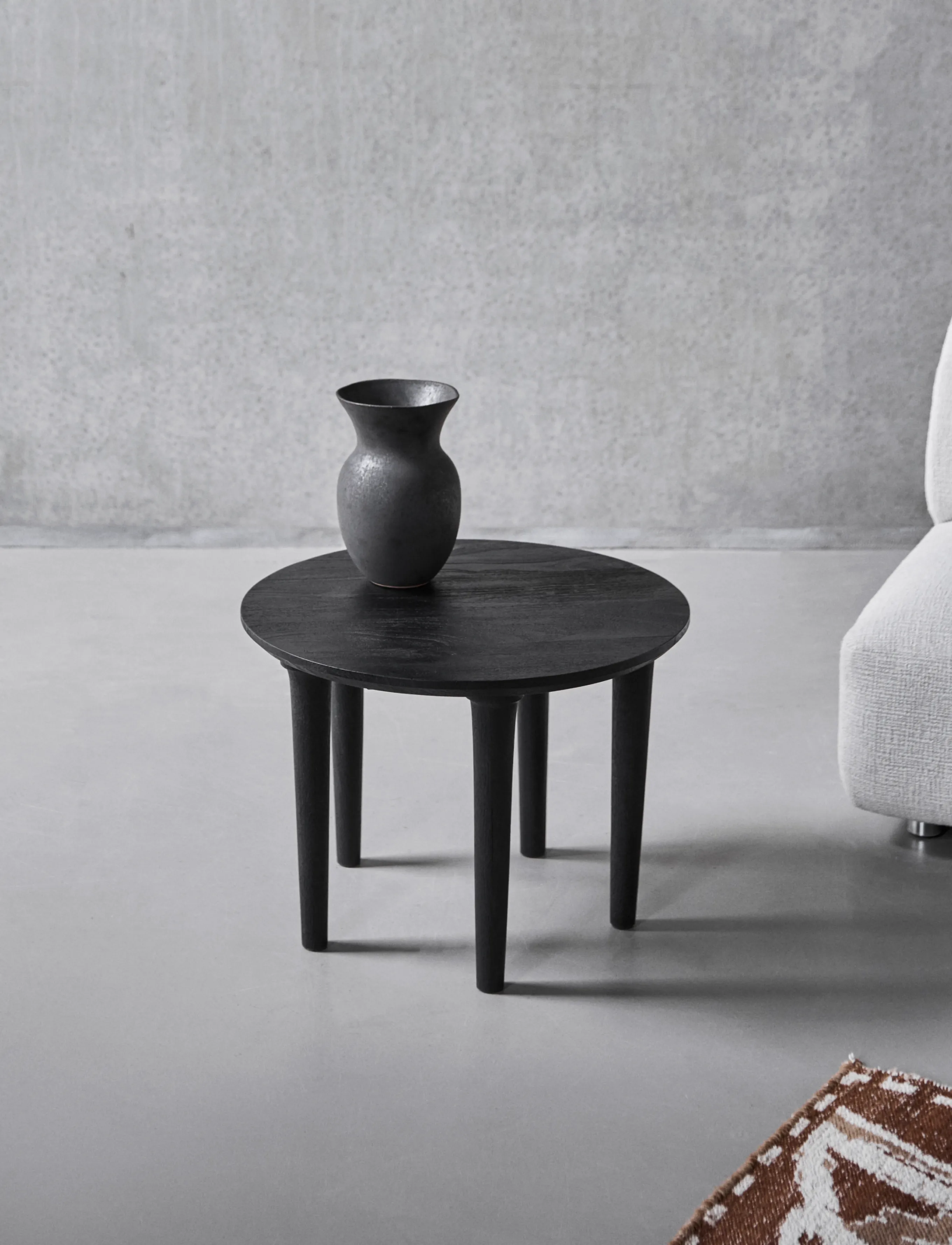 house doctor Coffee Table, Hdzanzi, Schwarz,,,Schwarz Gr.45X60CM