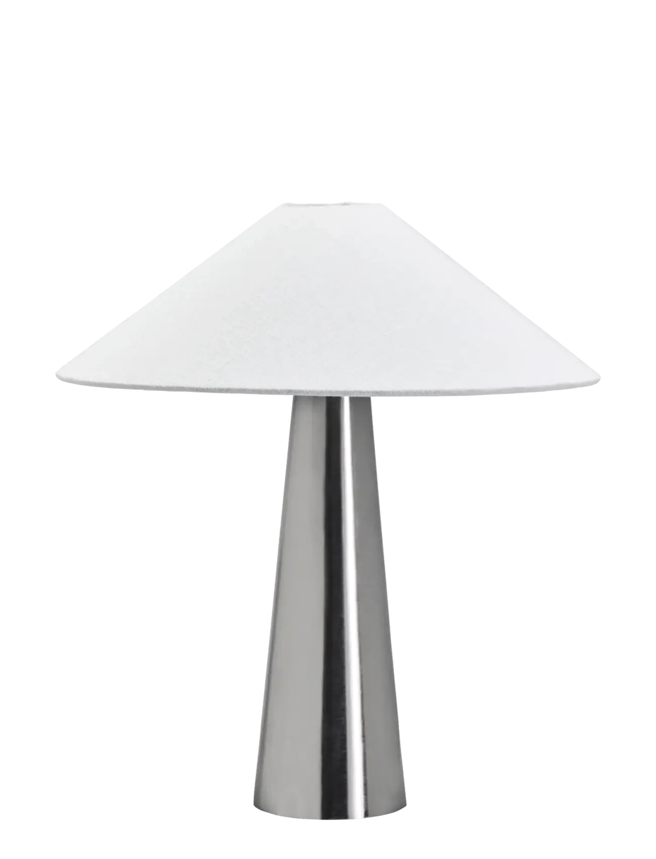 house doctor Table lamp, HDSoffi, Brushed silver - Vis alt - BRUSHED SILVER, OFF-WHITE / silver