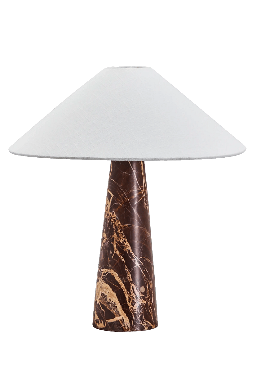 house doctor - Table lamp, HDSoffi, Brown, Off-whi - laualambid - brown, off-white - 1