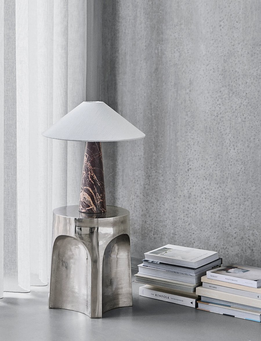house doctor - Table lamp, HDSoffi, Brown, Off-whi - laualambid - brown, off-white - 0