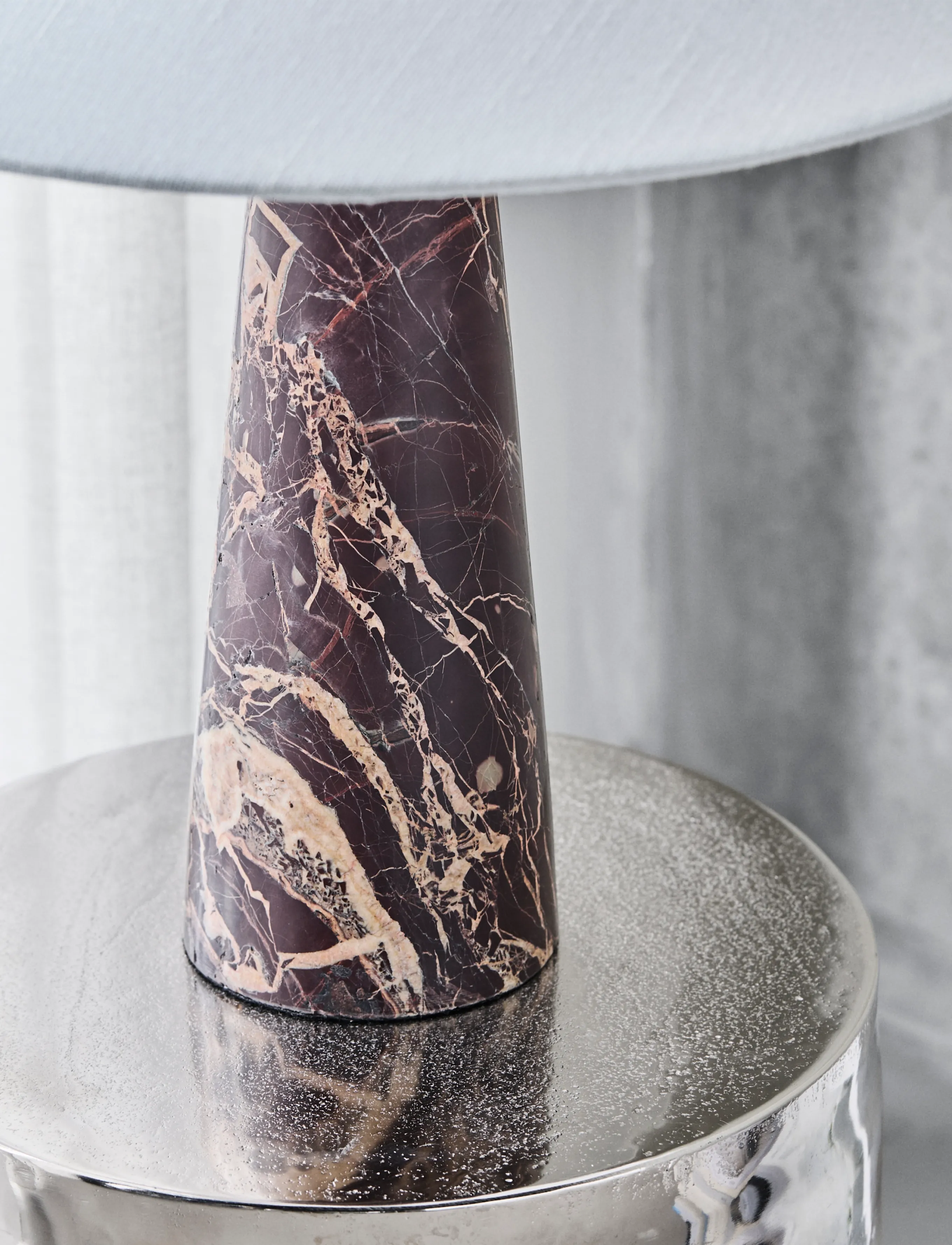 house doctor - Table lamp, HDSoffi, Brown, Off-whi - bordslampor - brown, off-white - 2