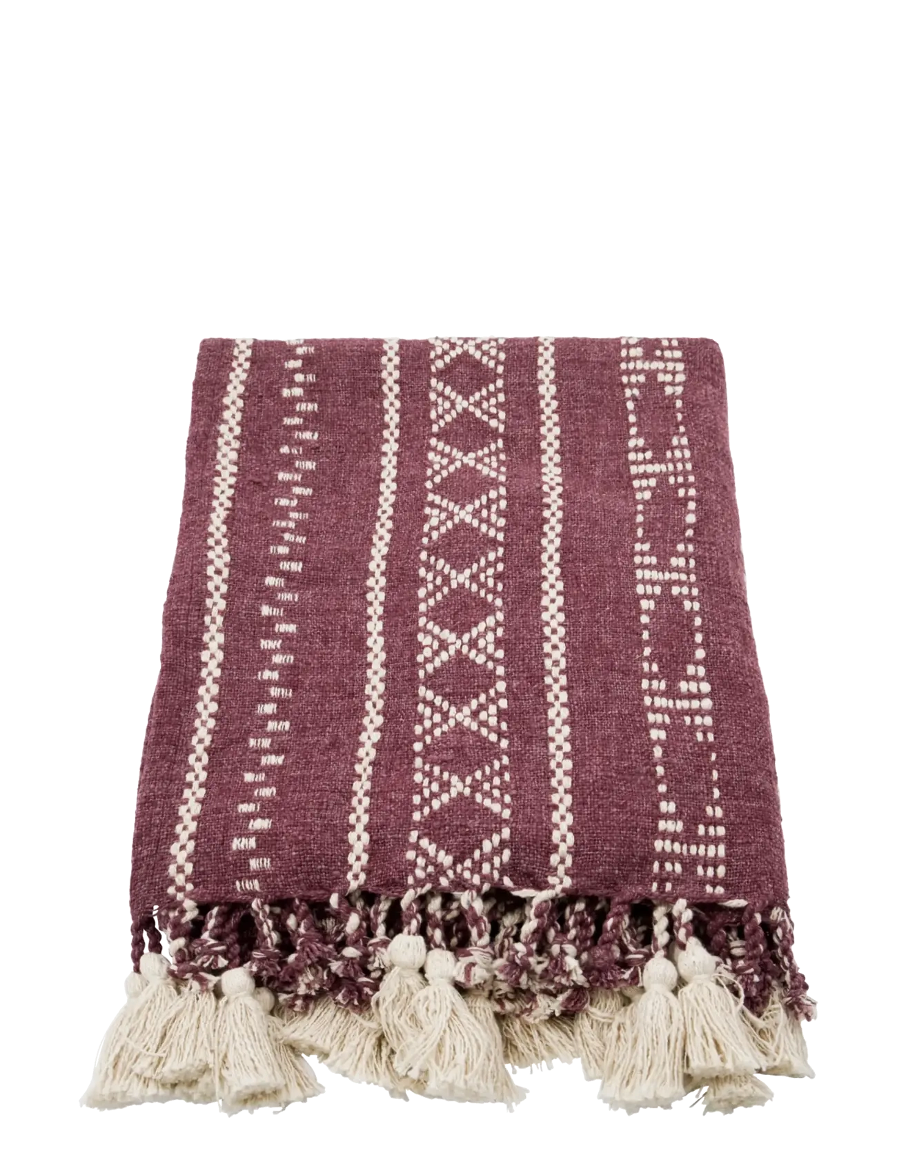 house doctor Throw, HDEllis, Bitter chocolate - Tekstiler - BITTER CHOCOLATE / brown