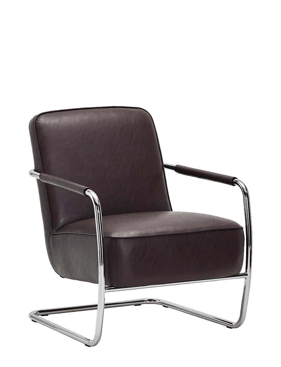 house doctor - Lounge chair, HDComma, Mulberry, Ch - lehnstühle - mulberry - 1