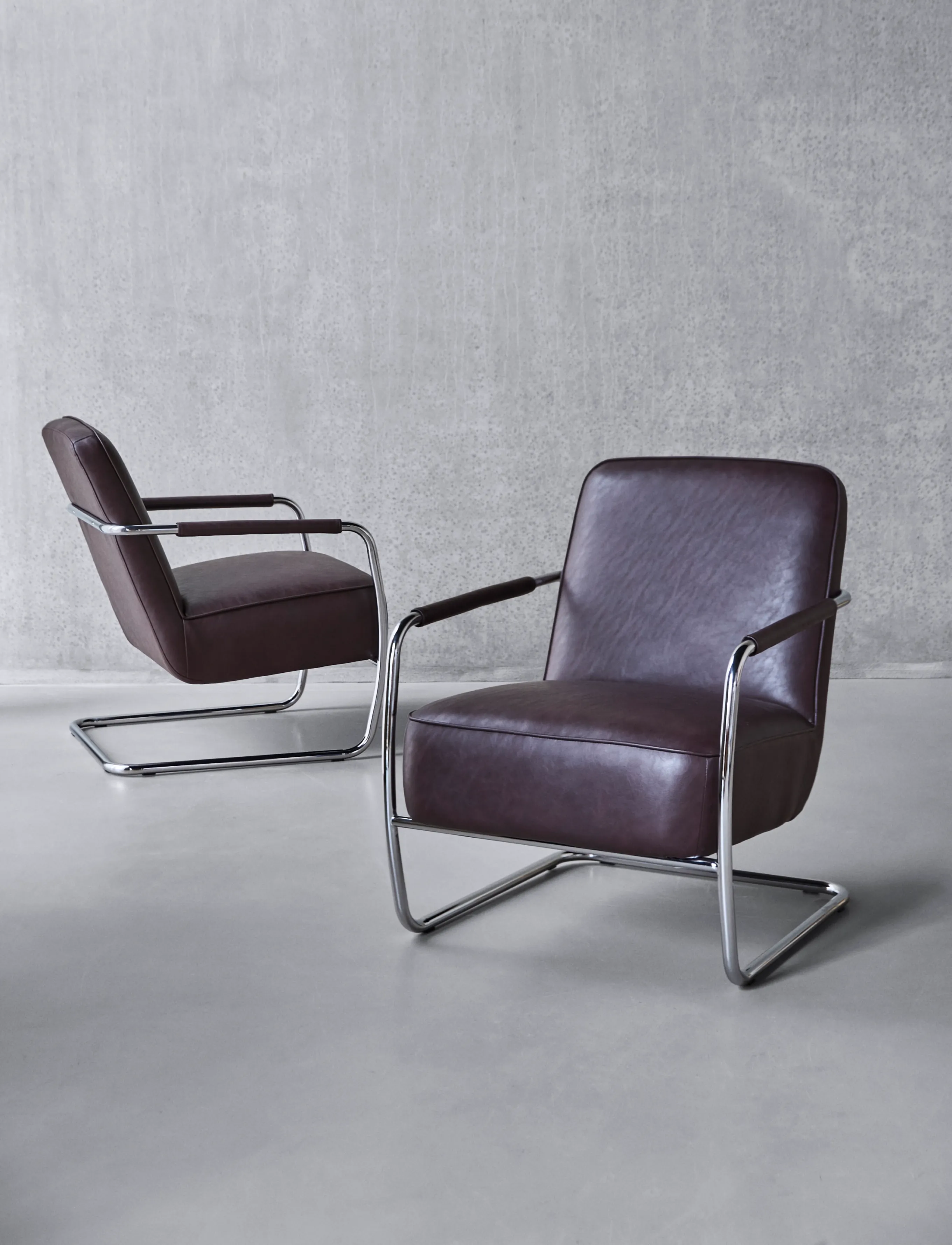 house doctor - Lounge chair, HDComma, Mulberry, Ch - mulberry - 3