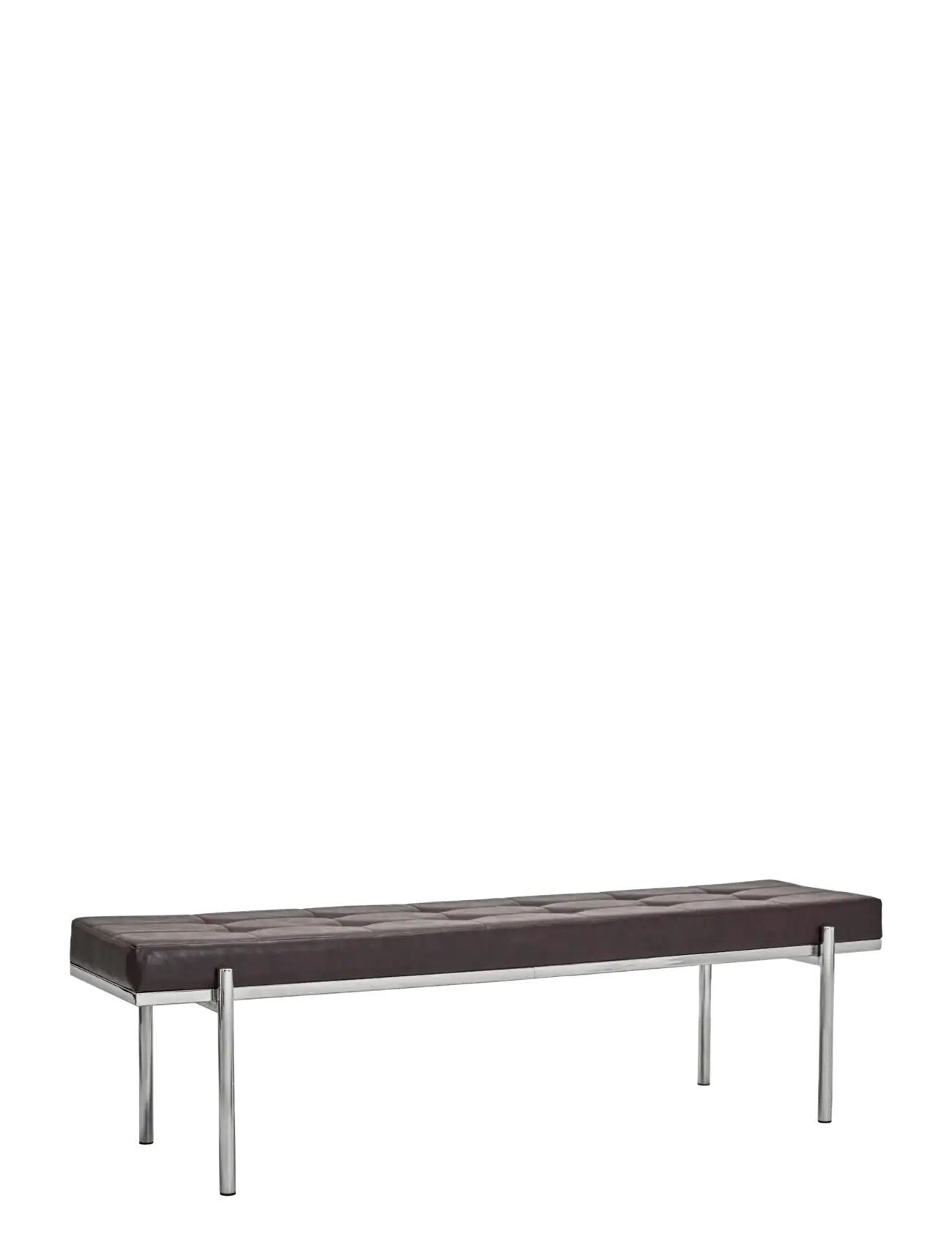 house doctor Bench, HDLao, Mulberry, Chrome fini - Julegaver - MULBERRY / burgundy