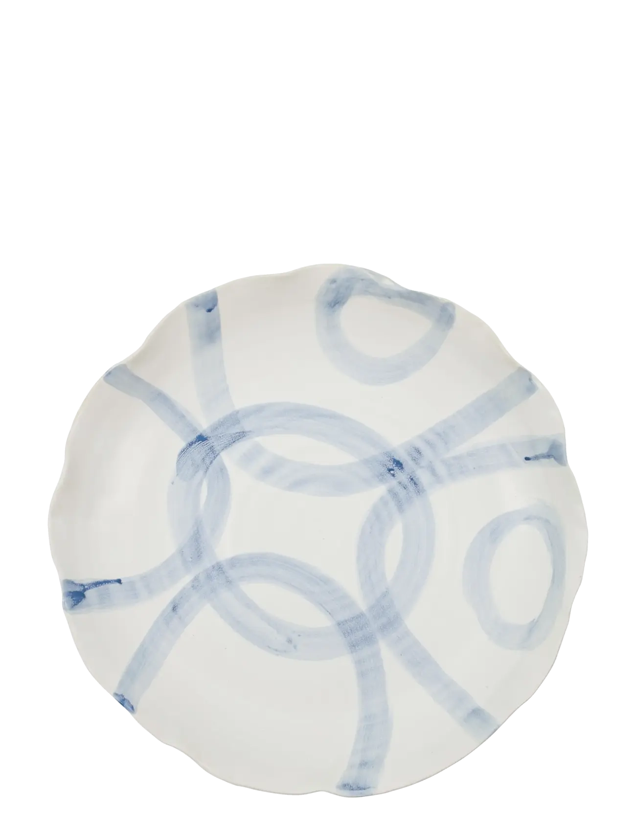 house doctor Tray, HDIsa, White, Light blue - Servering - WHITE / white