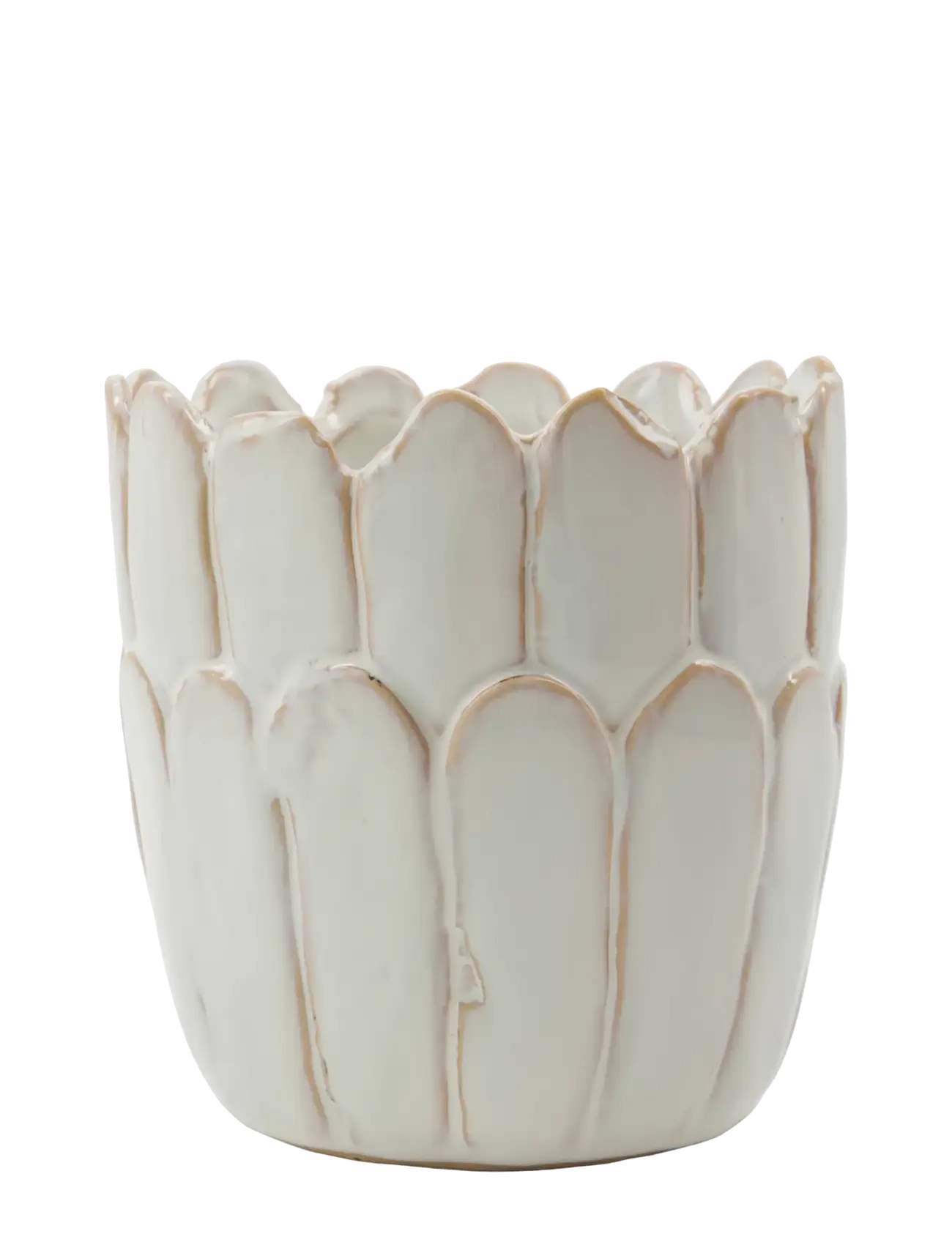 house doctor Planter, HDEzra, Off-white - Vis alt - OFF-WHITE / cream