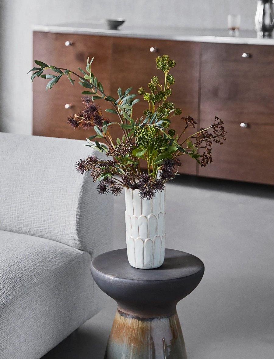house doctor - Vase, HDEzra, Off-white - vaasid - off-white - 0