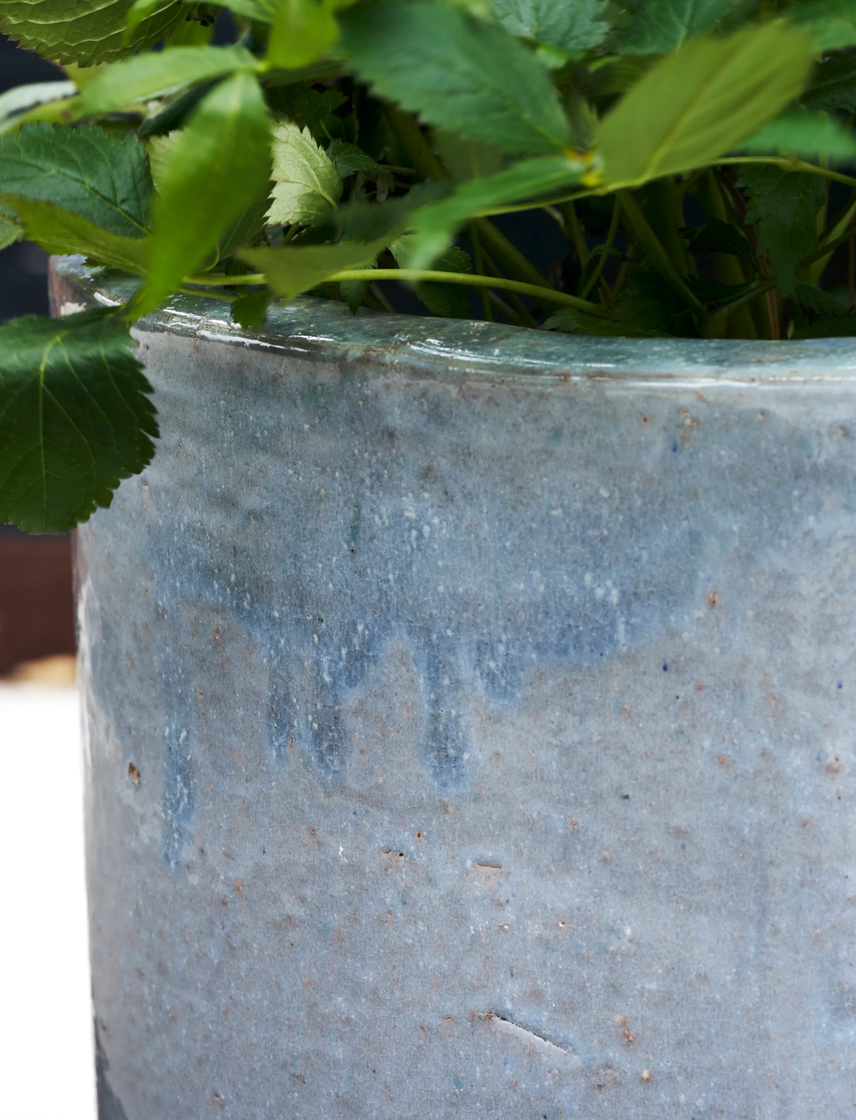 house doctor - Planter, HDPho, Grey, Blue - grey - 5