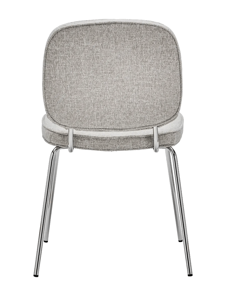 house doctor - Chair, HDCarma, Sand, Chrome - stole - sand, chrome - 2