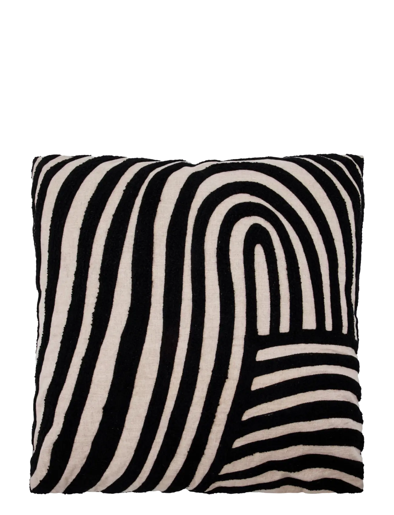 house doctor Cushion, HDSky, Sand, Black - Textilien - SAND / beige