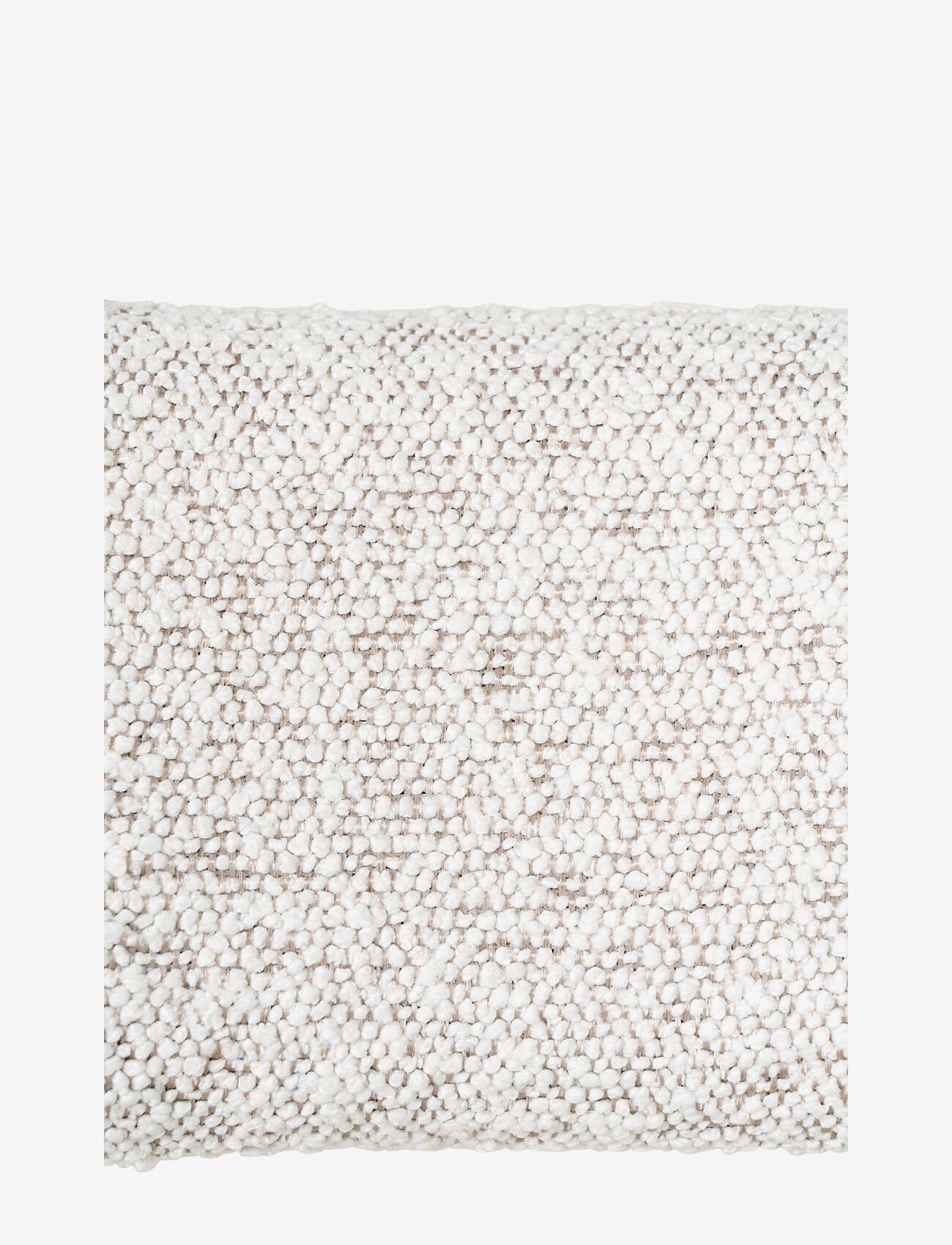 House Nordic - Tiri - Dining chair, white bouclé with black legs - kėdės - white - 4