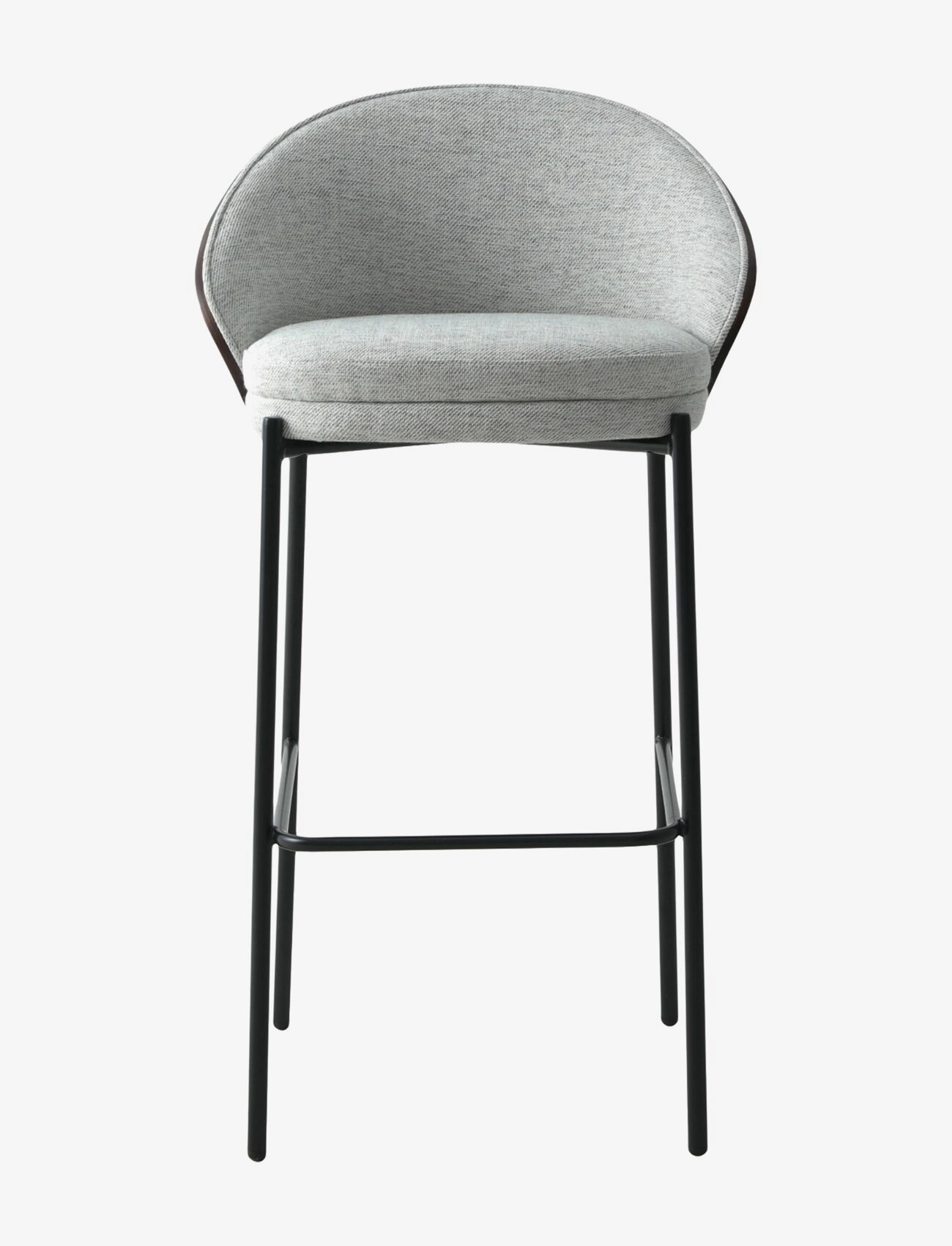 House Nordic - Dining Chair - light grey / dark brown - 1