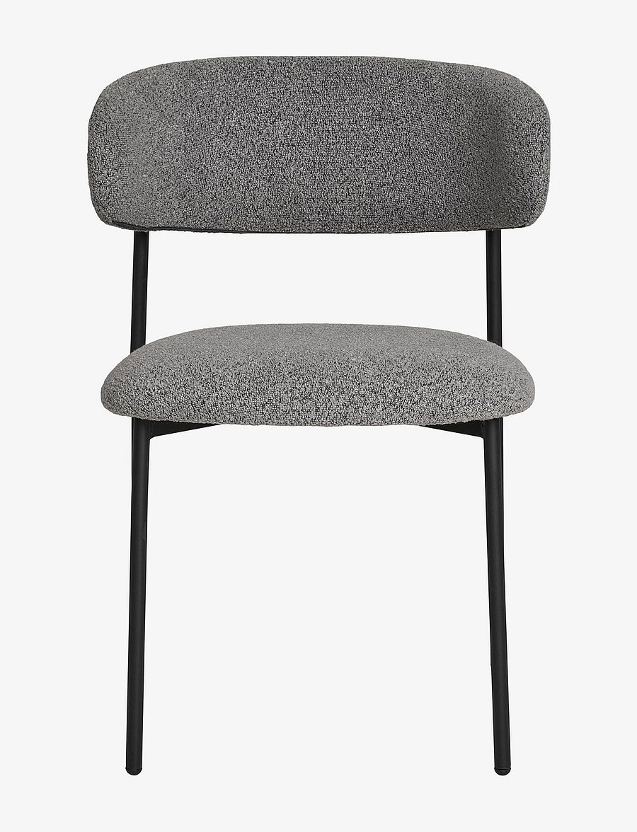 House Nordic - Silla - Dining Chair, bouclé - stühle - light grey - 2