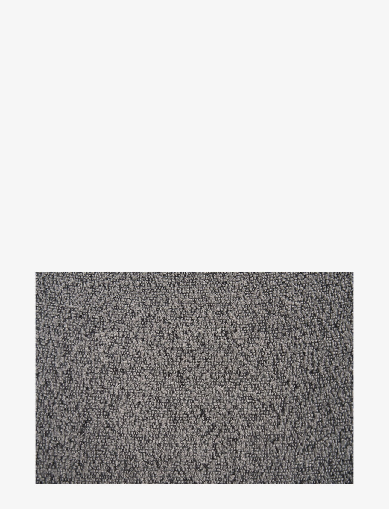 House Nordic - Silla - Dining Chair, bouclé, light grey, black legs - stole - light grey - 5