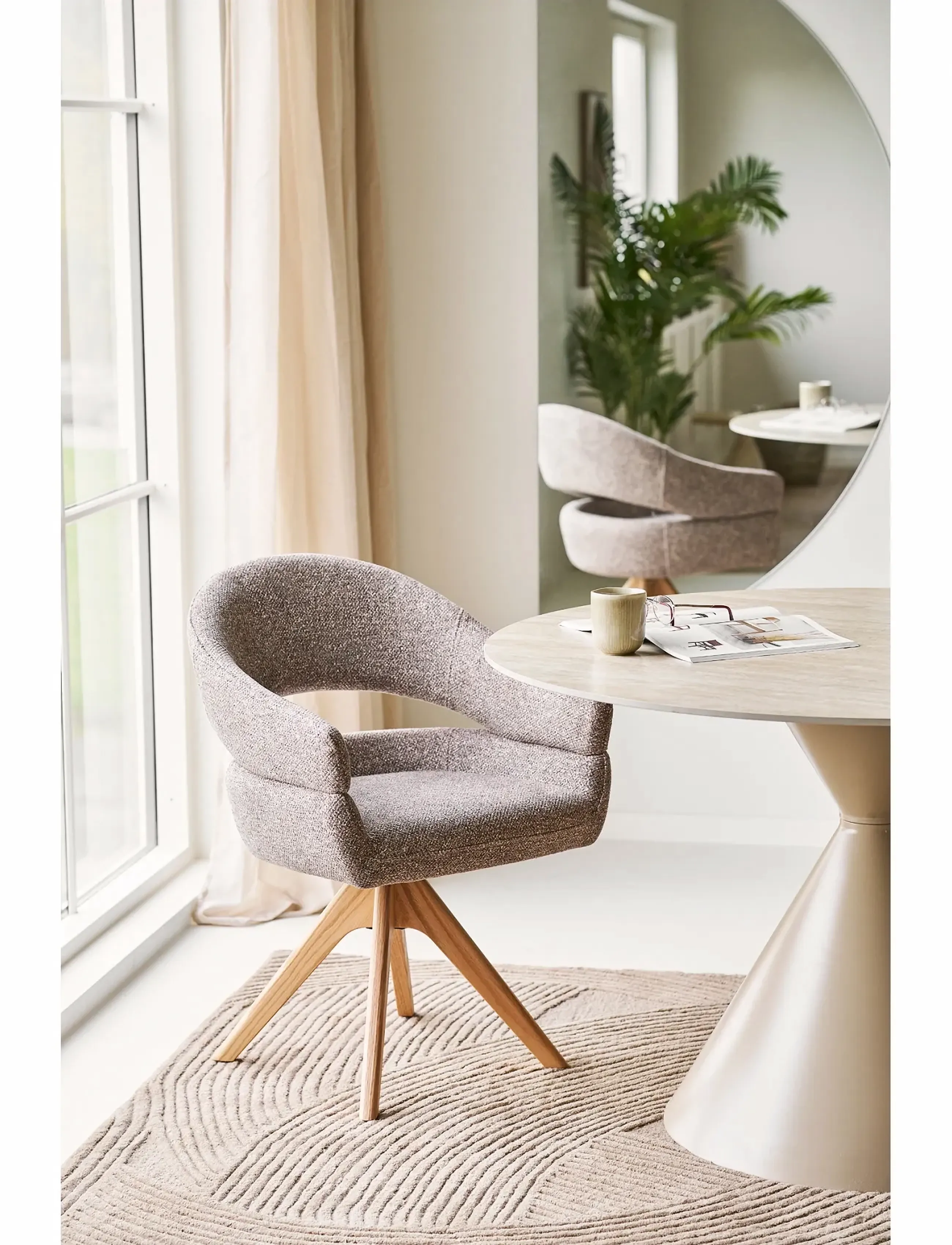 House Nordic Savo, 61X58X83 cm, Brown, Stole Og Skamler > Stole, Unisex