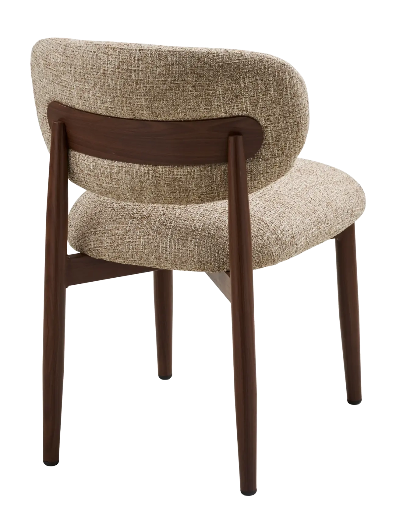 House Nordic - Idun - Dining chair, woodlike legs, - stole - light brown / dark brown - 4