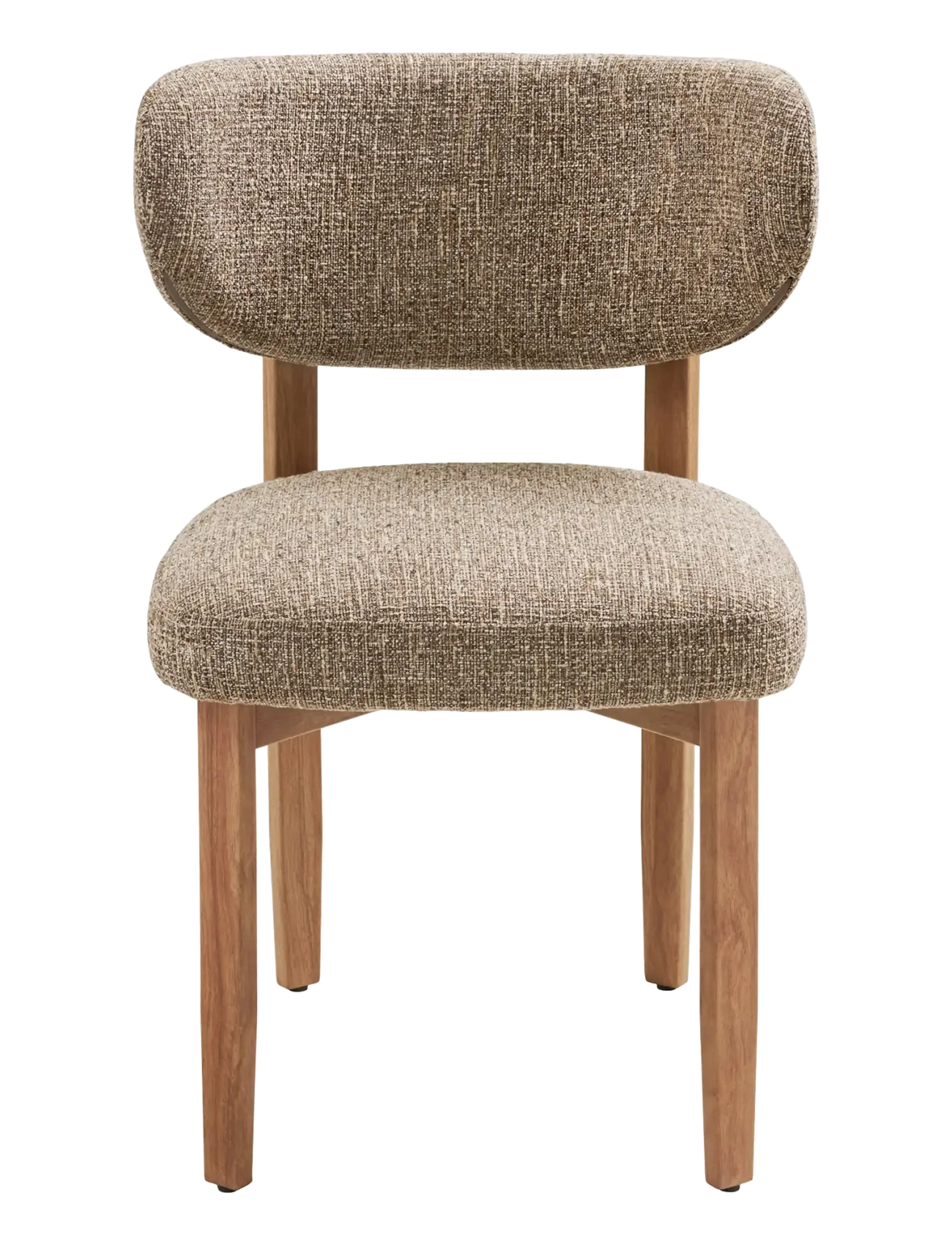 House Nordic - Ronja - Dining chair, woodlike legs, - stole - sand / natural - 2