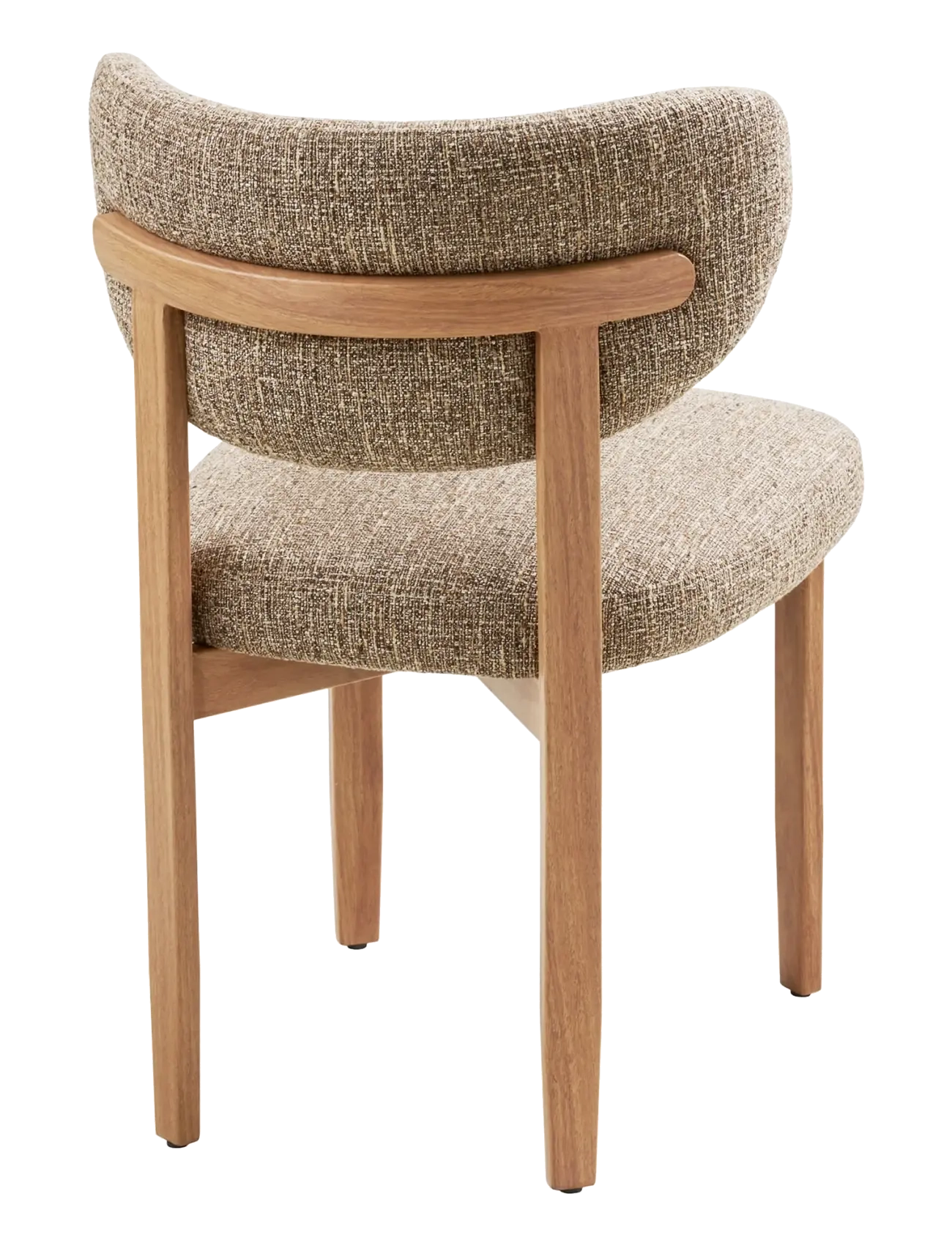 House Nordic - Ronja - Dining chair, woodlike legs, - stole - sand / natural - 3