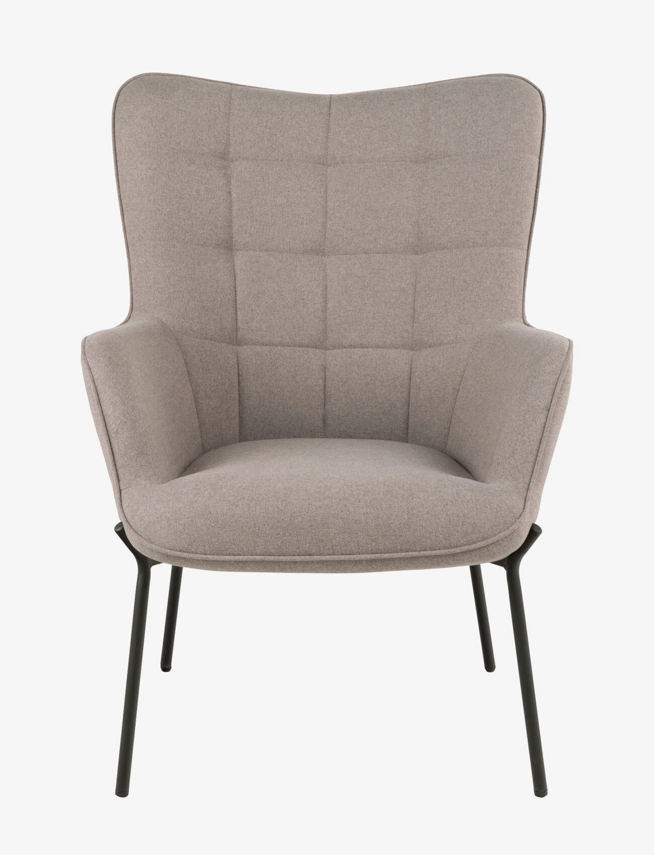 House Nordic - Tyra - Chair, stone with black legs - hægindastólar - stone - 2