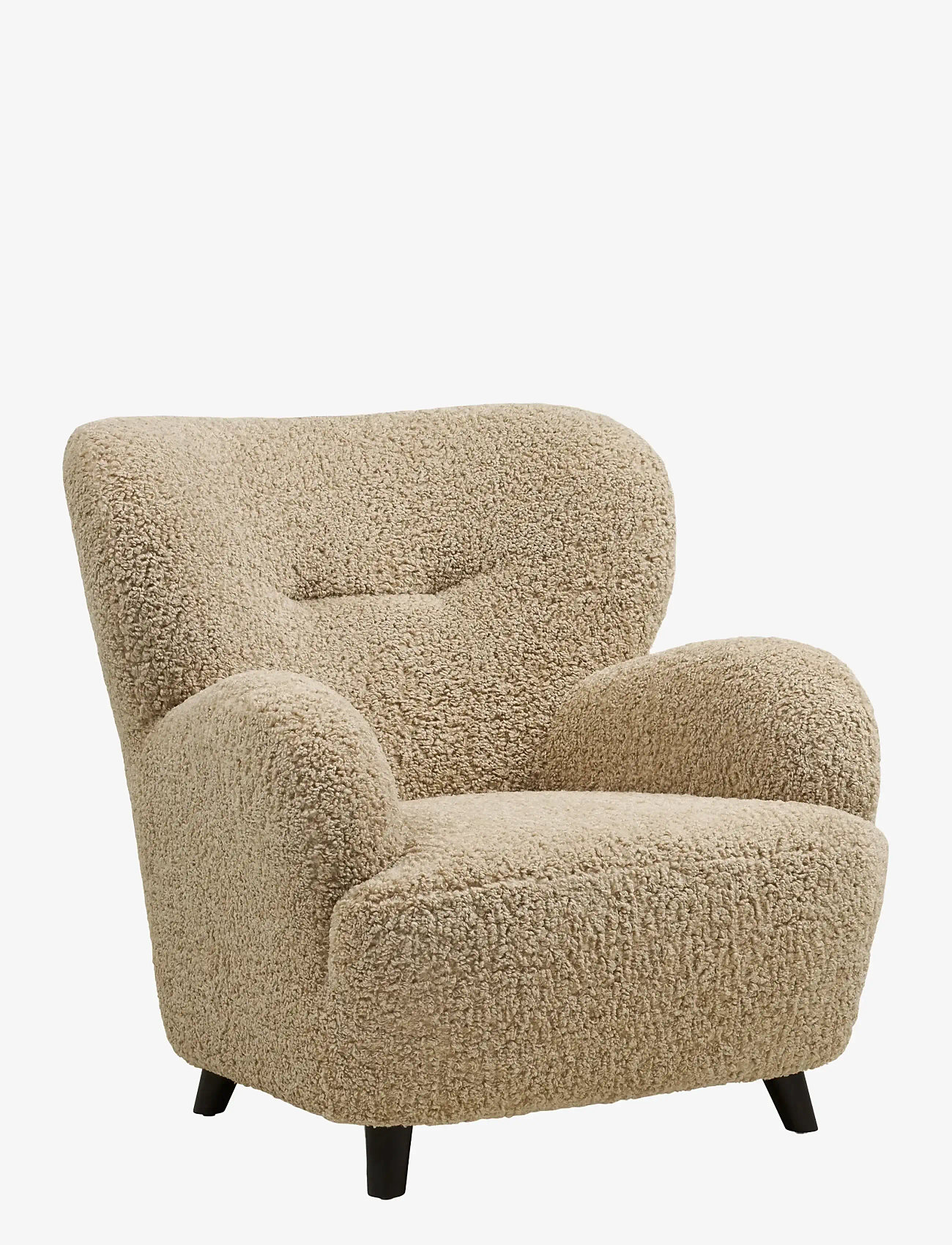 House Nordic - Gudrun - Lounge chair, light brown - fåtöljer - light brown - 0