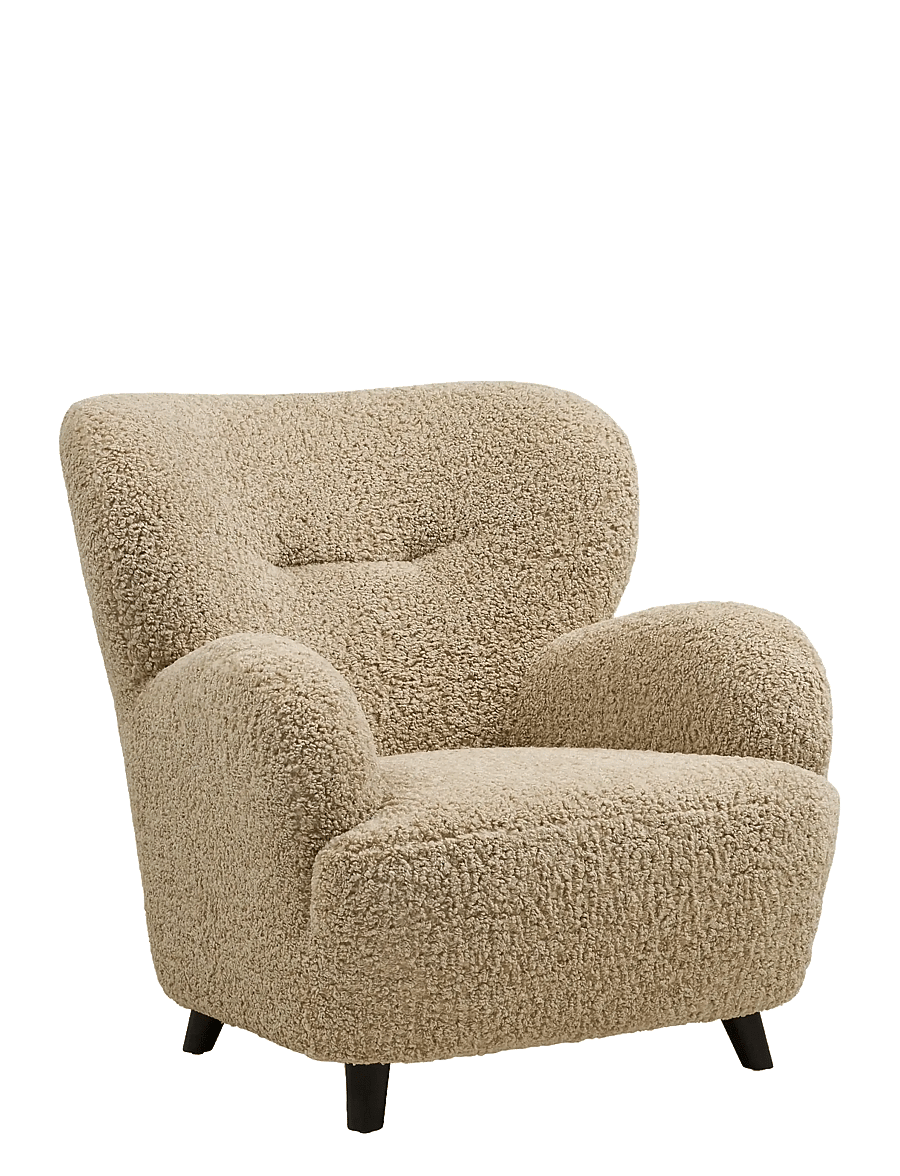 House Nordic - Gudrun - Lounge chair - lænestole - light brown - 1
