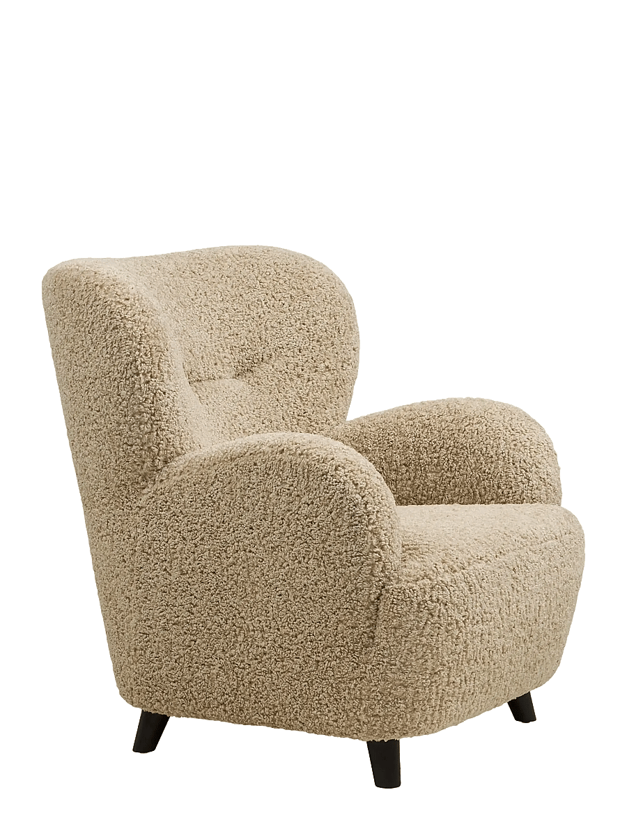 House Nordic - Gudrun - Lounge chair - lænestole - light brown - 2
