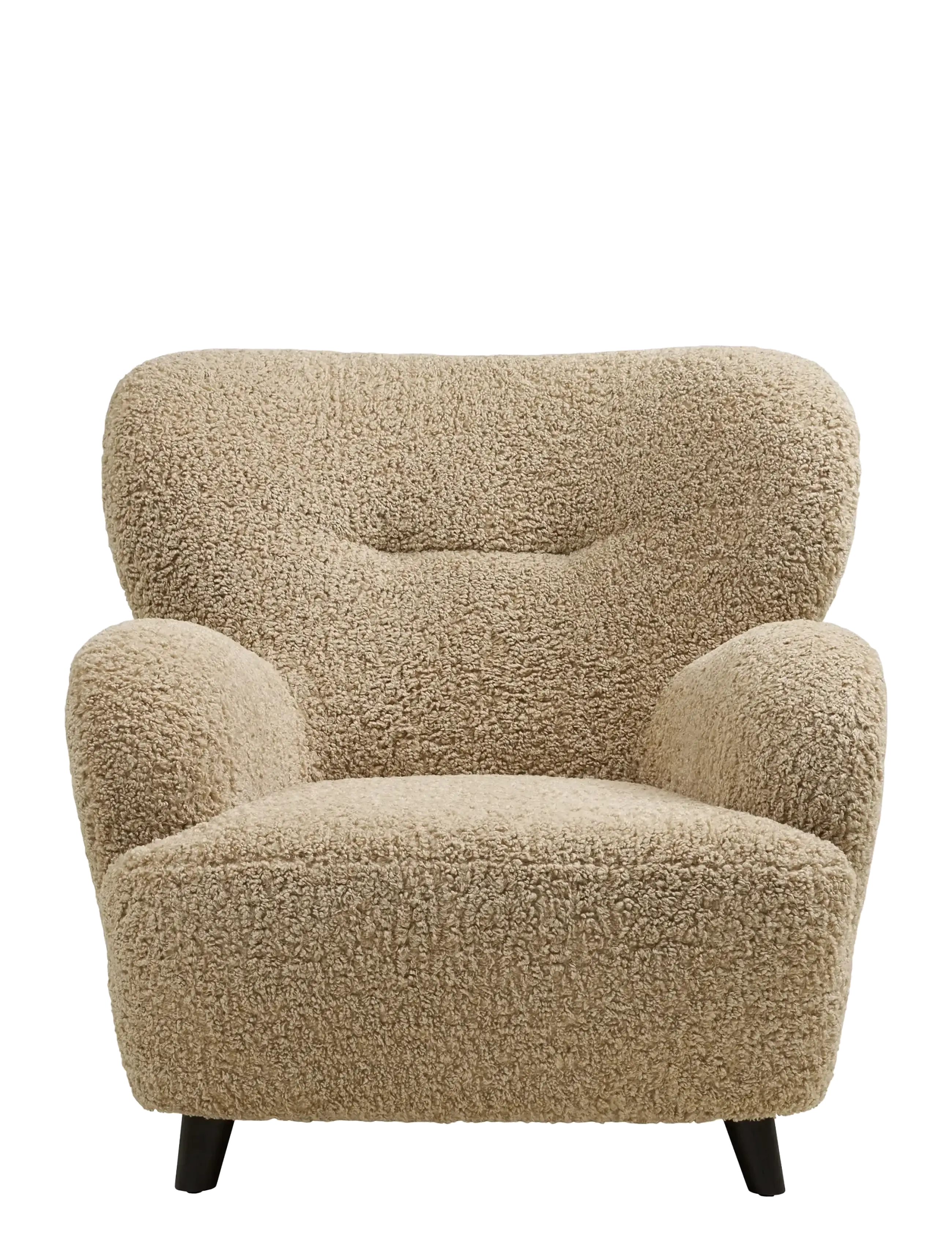 House Nordic - Gudrun - Lounge chair, light brown - lænestole - light brown - 3