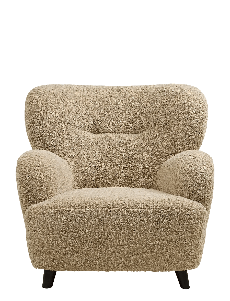 House Nordic - Gudrun - Lounge chair - lænestole - light brown - 3