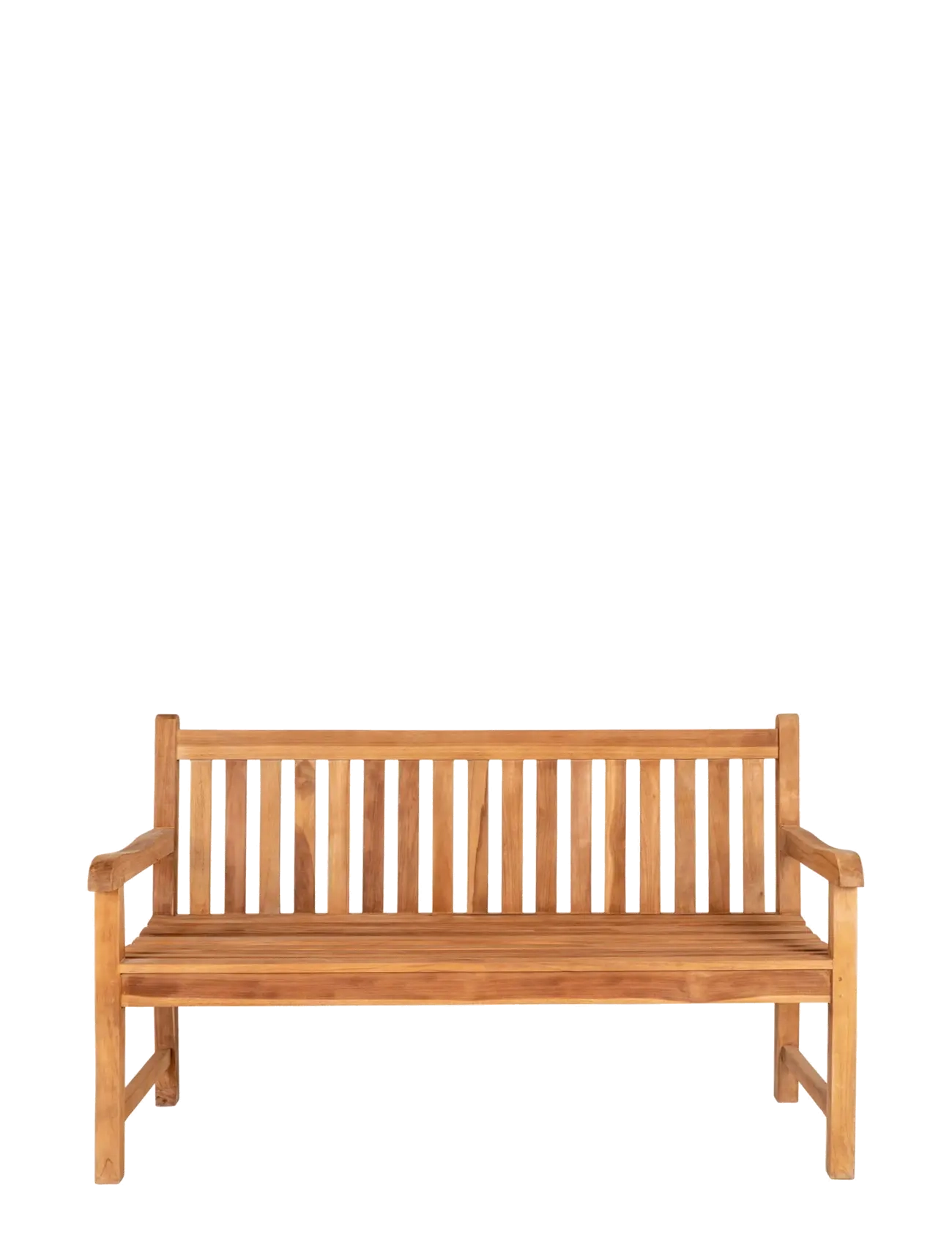 House Nordic Sanna - Bench, Teak, Nature, 150X62X92 cm, 92X150X62 cm, Brown, Stole Og Skamler > Skamler Og Bænke, Unisex