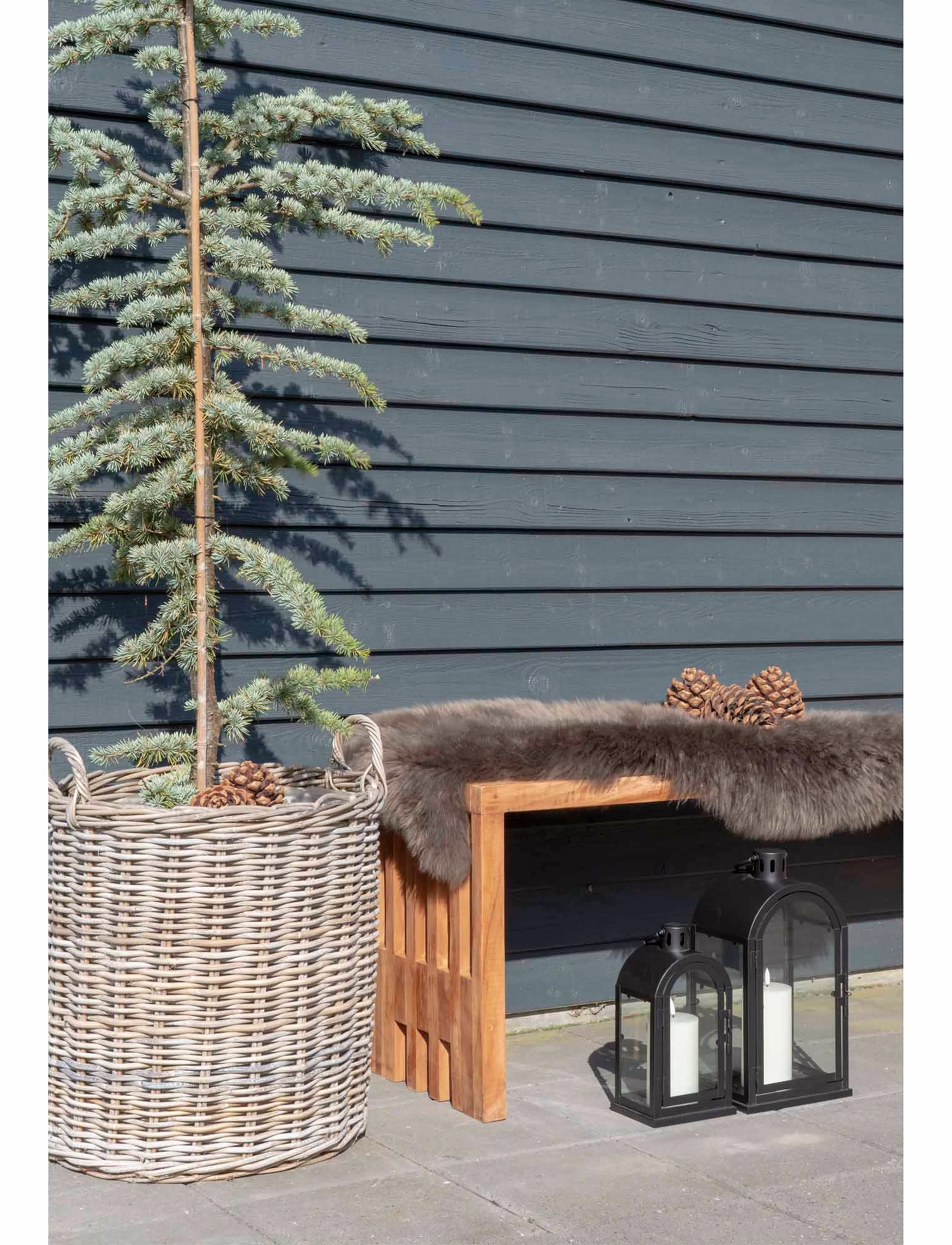 House Nordic Elina - Bench, 35X140X48 cm, Brown, Stole Og Skamler > Skamler Og Bænke, Unisex