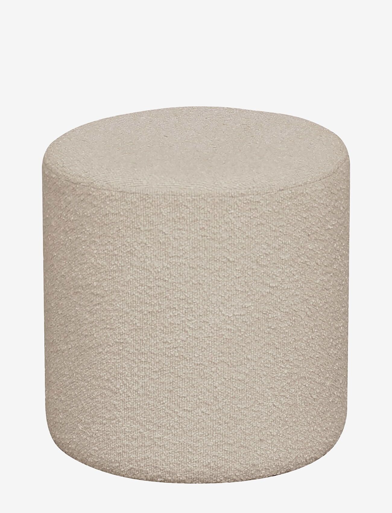 House Nordic Rie - Pouf in bouclé - Mööbel - BEIGE / beige
