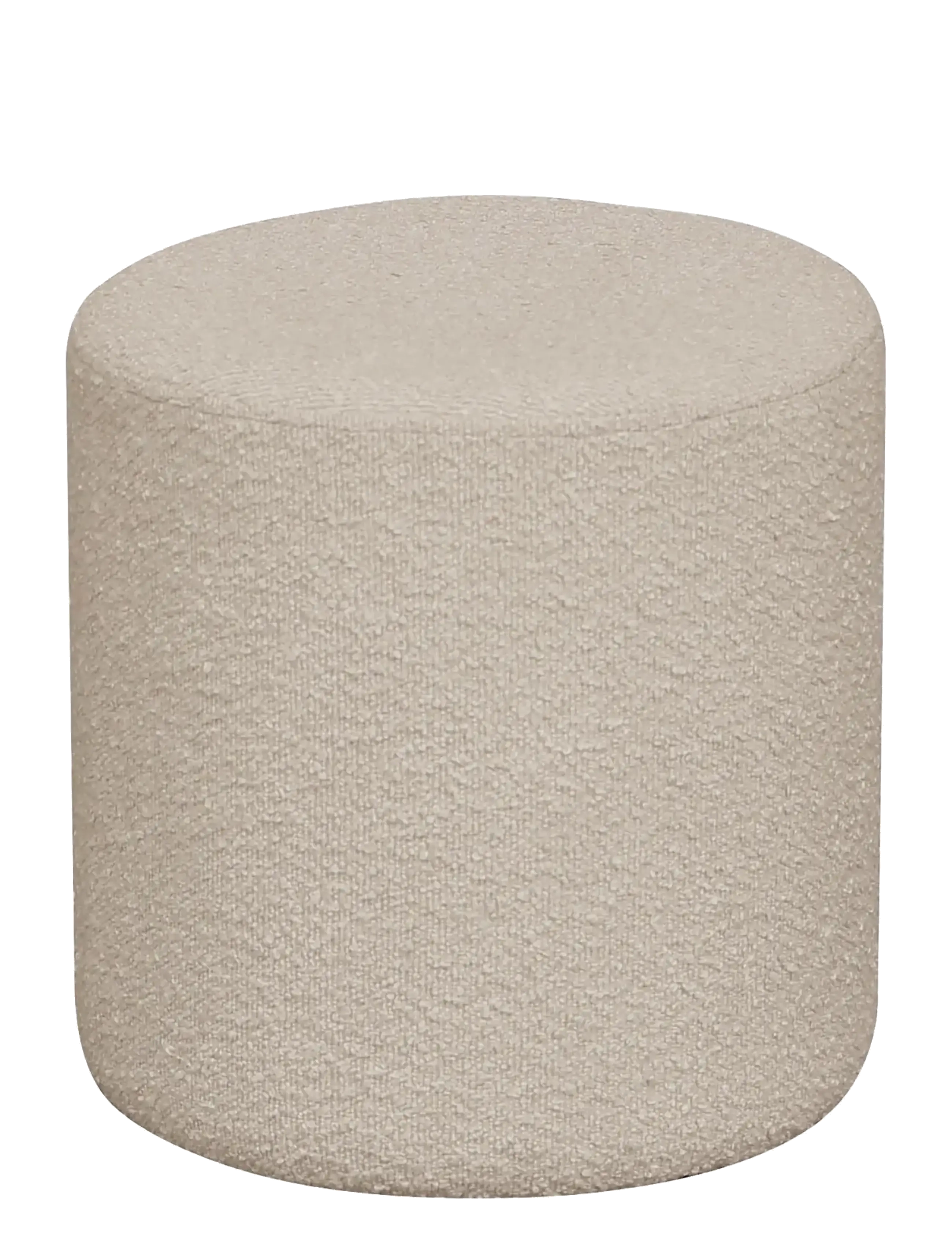 House Nordic - Rie - Pouf in bouclé - pouffes - beige - 2